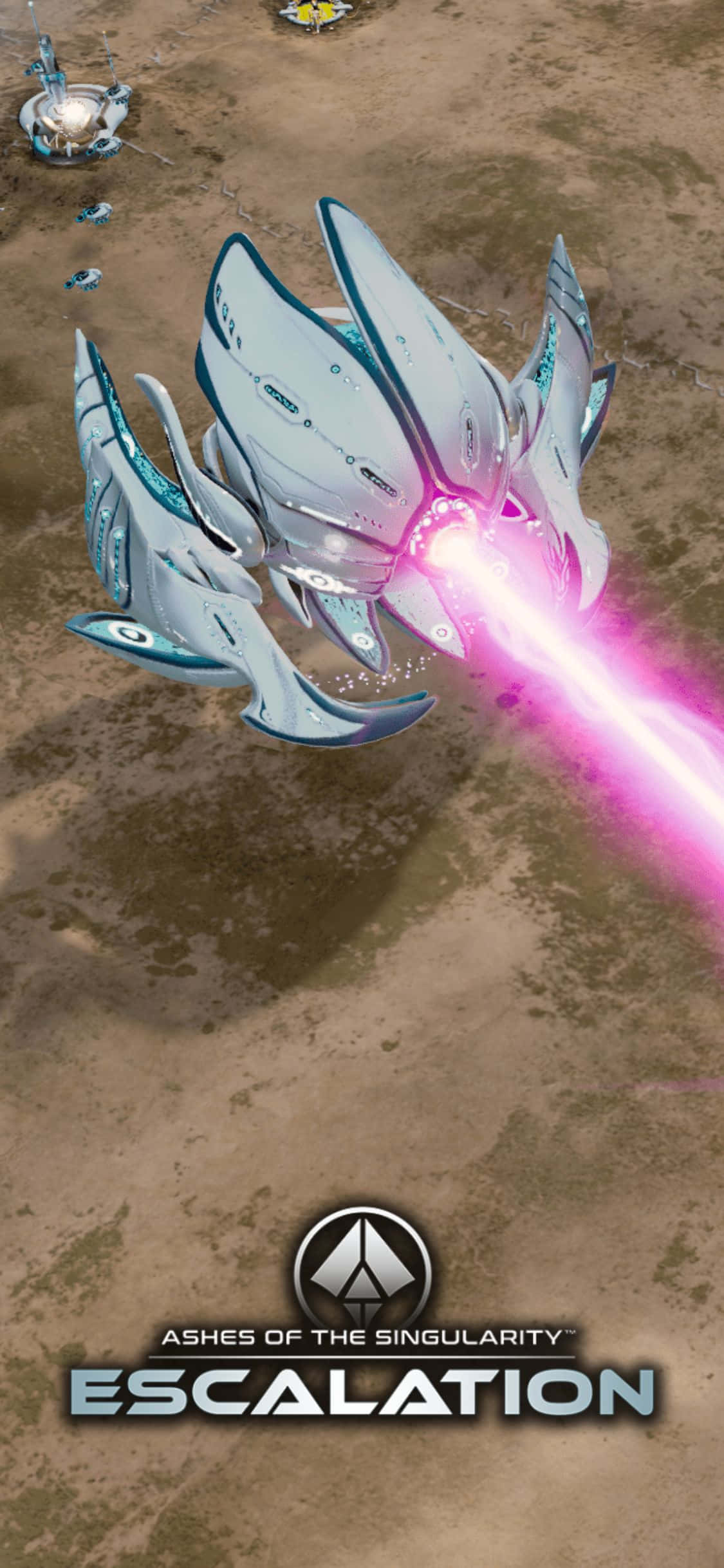 Ζήστε τη συγκίνηση του Ashes Of The Singularity Escalation στο iPhone X σας Ταπετσαρία