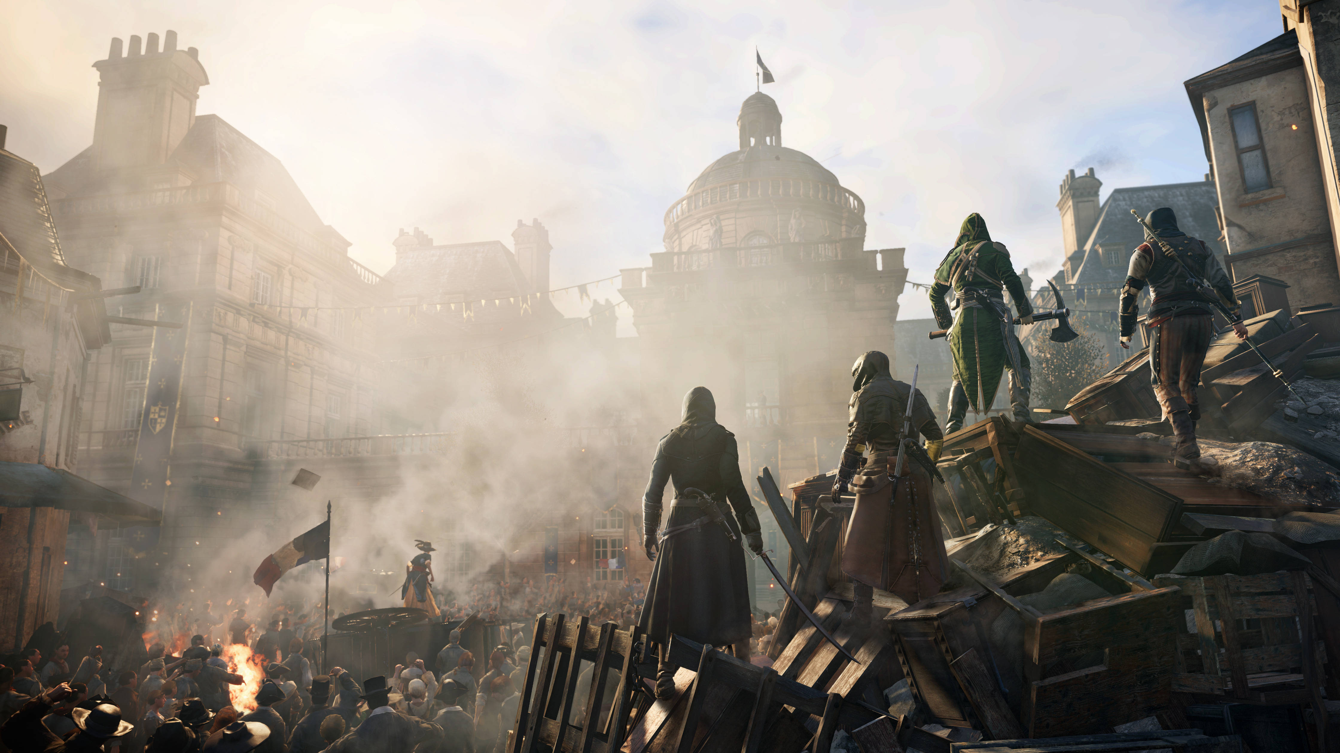 Assassin's Creed Unity Επανάσταση 4K Gaming Ταπετσαρία