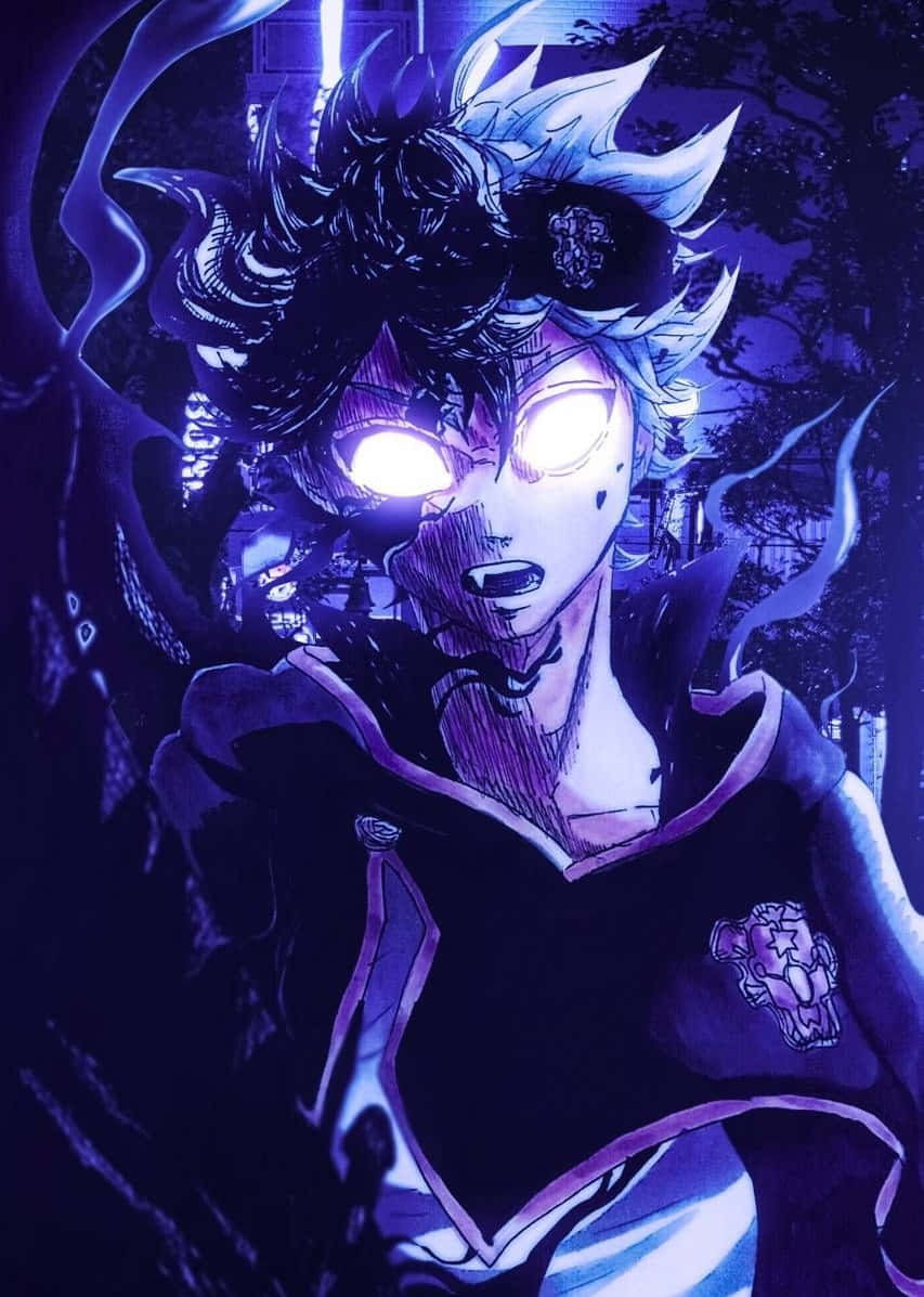 Asta Black Clover 4K Demon Liebe Μεταμόρφωση Ταπετσαρία
