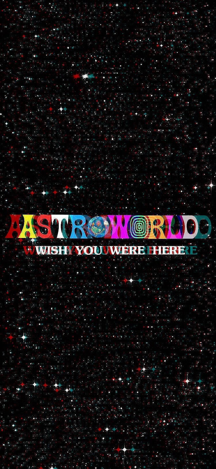 Astroworld iPhone Εύχομαι Να Ήσουν Εδώ Ταπετσαρία