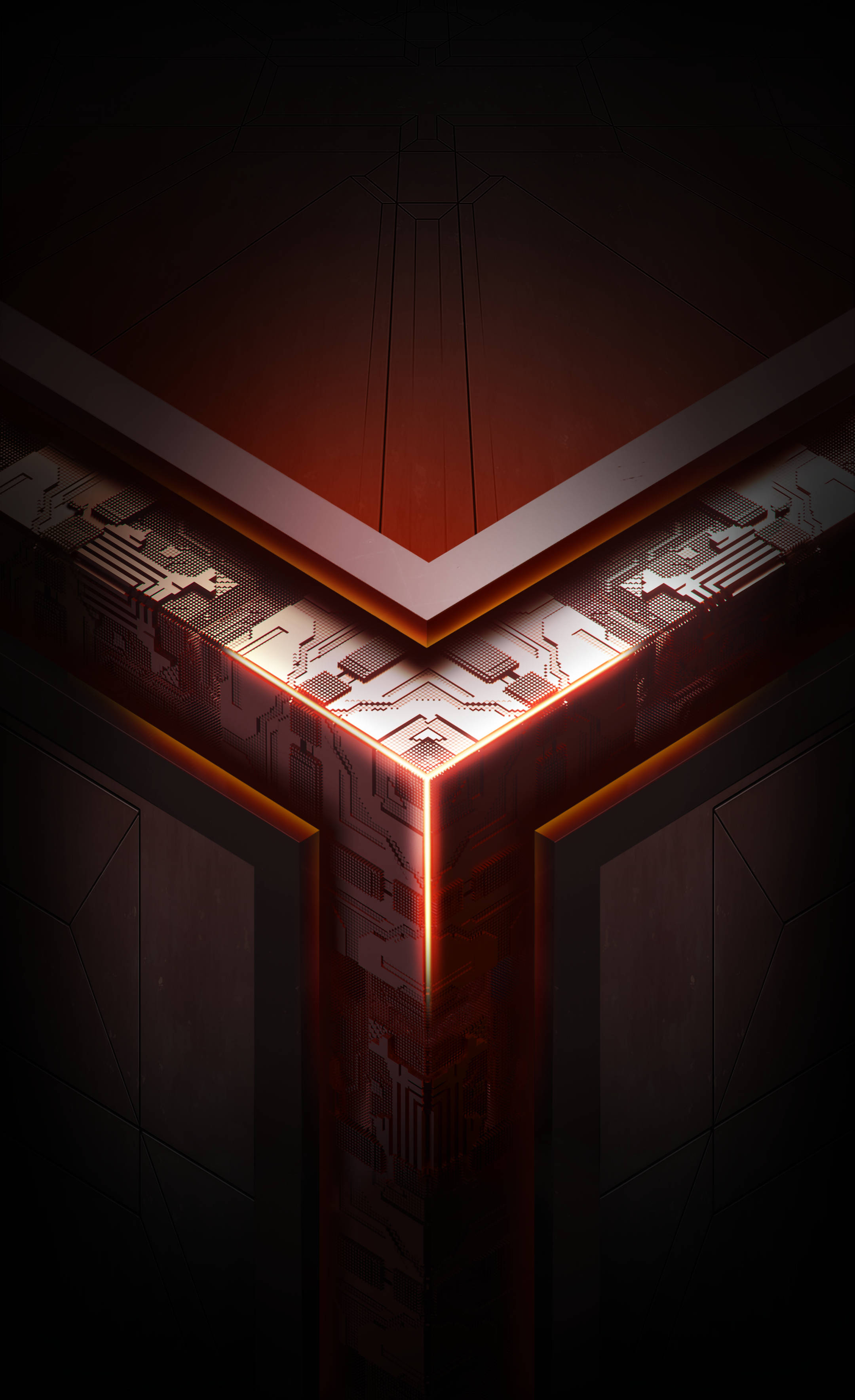 Κόκκινο Λογότυπο Asus ROG Phone Ταπετσαρία