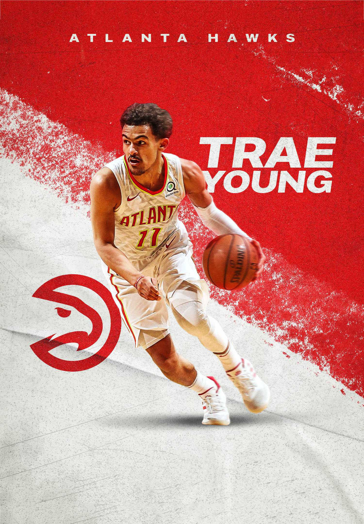 Atlanta Hawks Trae Young Ταπετσαρία