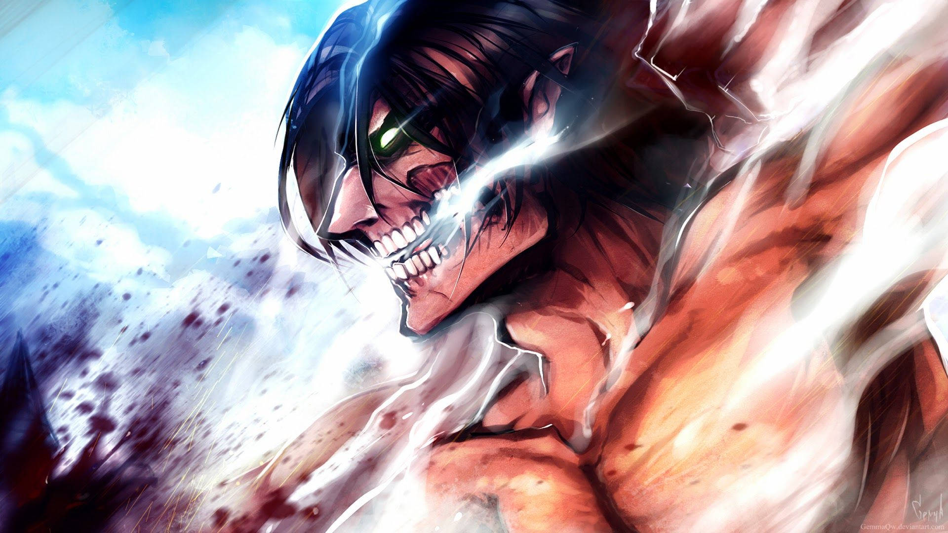 Το Ιδρυτικό Τιτάνα - Σύμβολο Ελπίδας στο Attack On Titan Ταπετσαρία