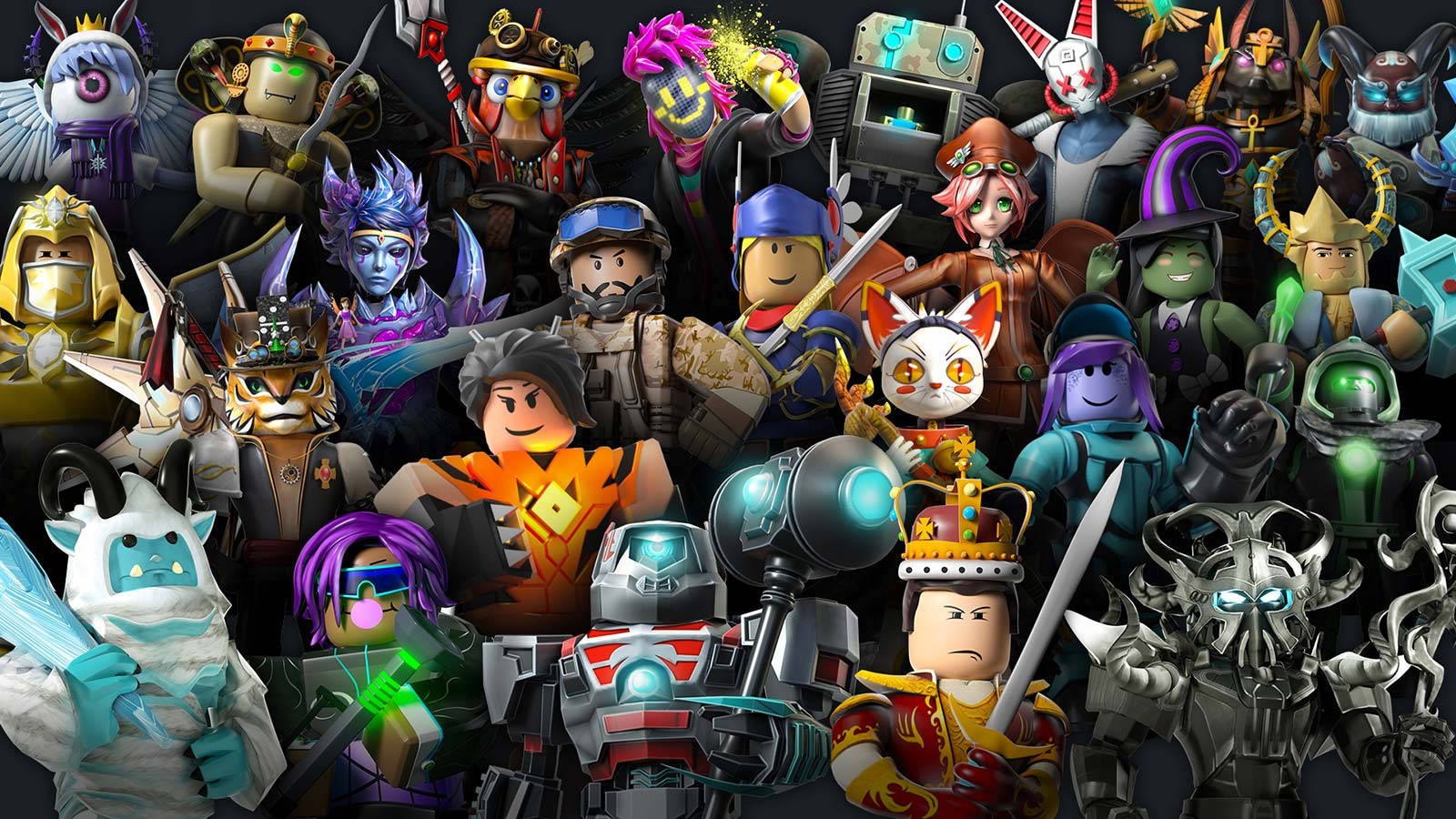 Ομάδα Avatars Roblox Ταπετσαρία