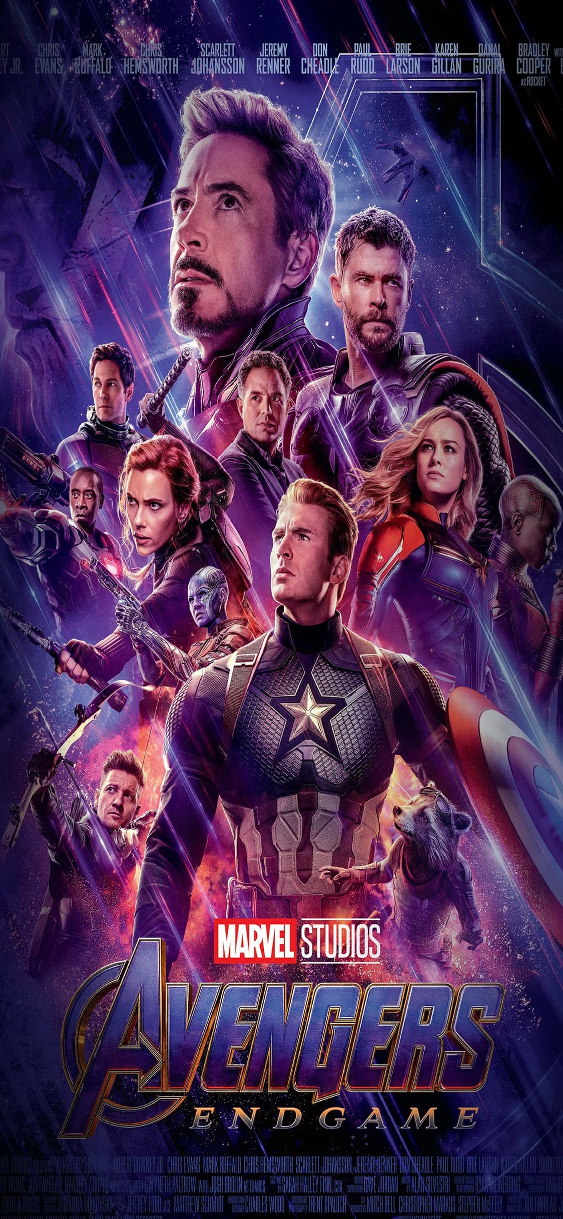 avengers - αφίσα endgame με τους χαρακτήρες Ταπετσαρία