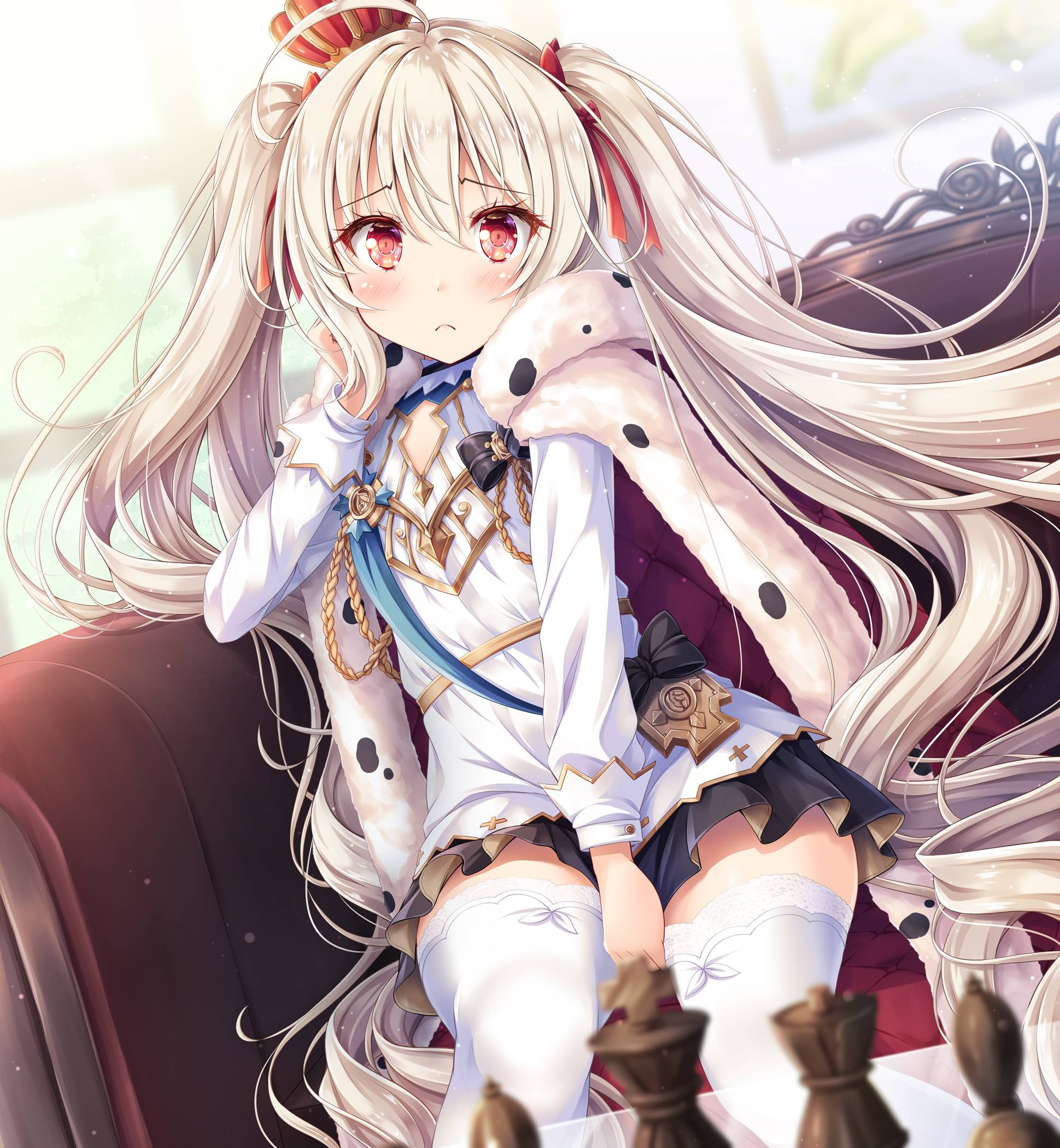 Azur Lane's Valiant Κοκκινίζει Ταπετσαρία