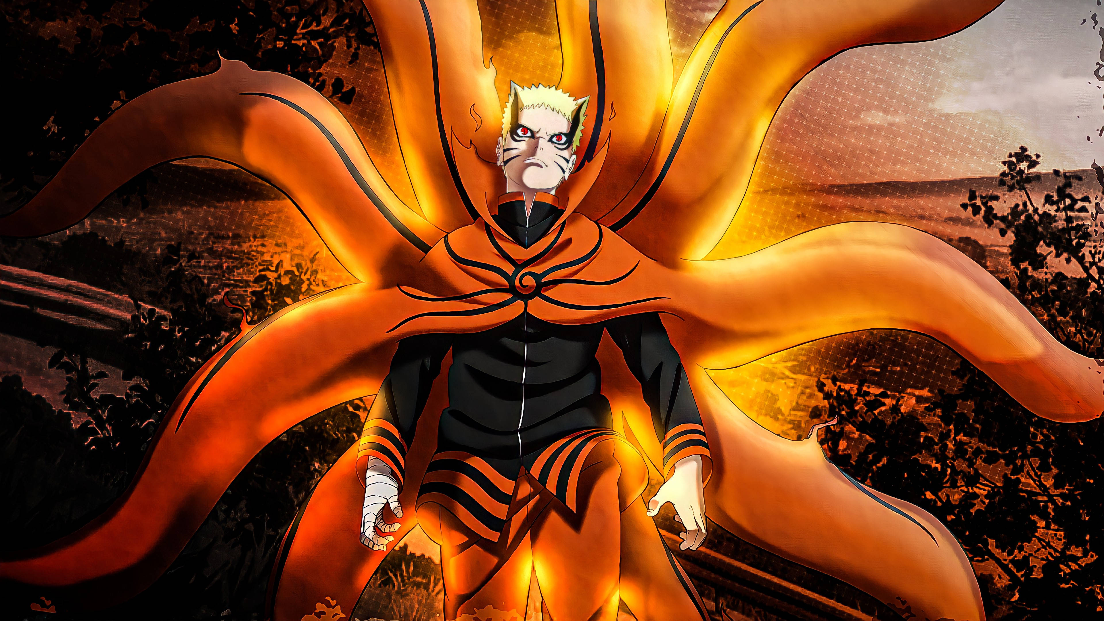 Ενέργεια Λειτουργίας Baryon του Naruto Ταπετσαρία