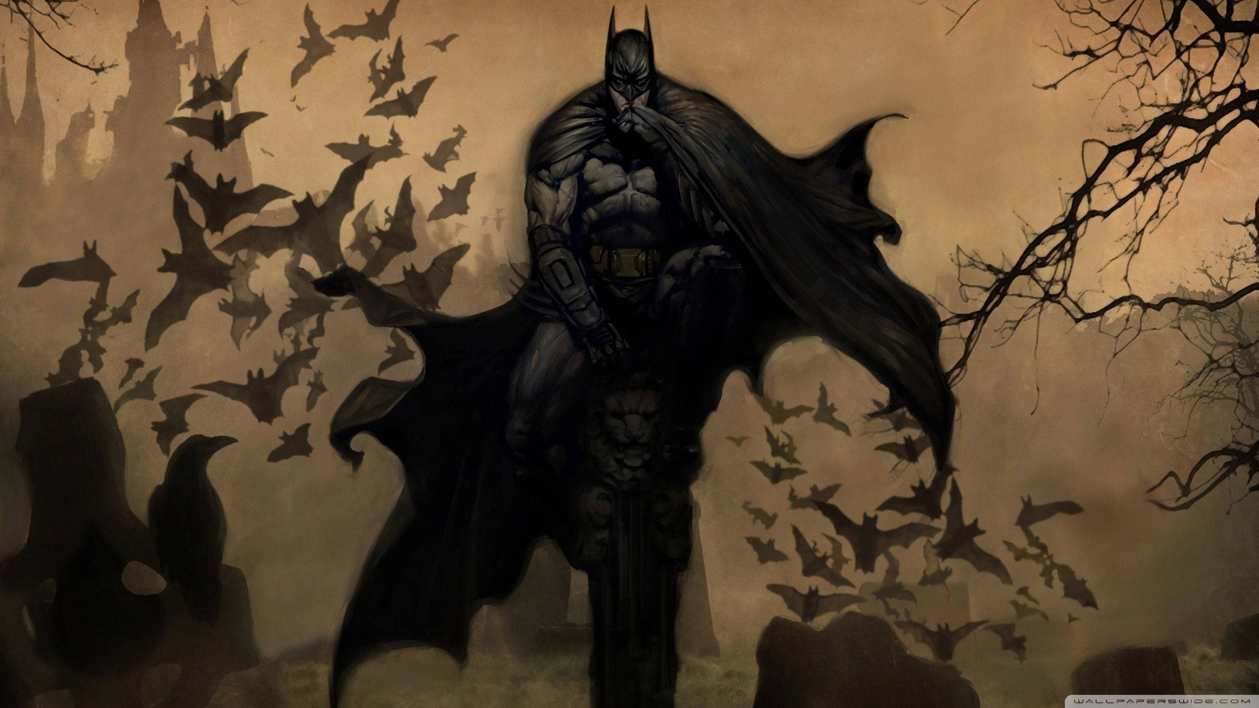 Ανατριχιαστικός Batman στο Δάσος Ταπετσαρία