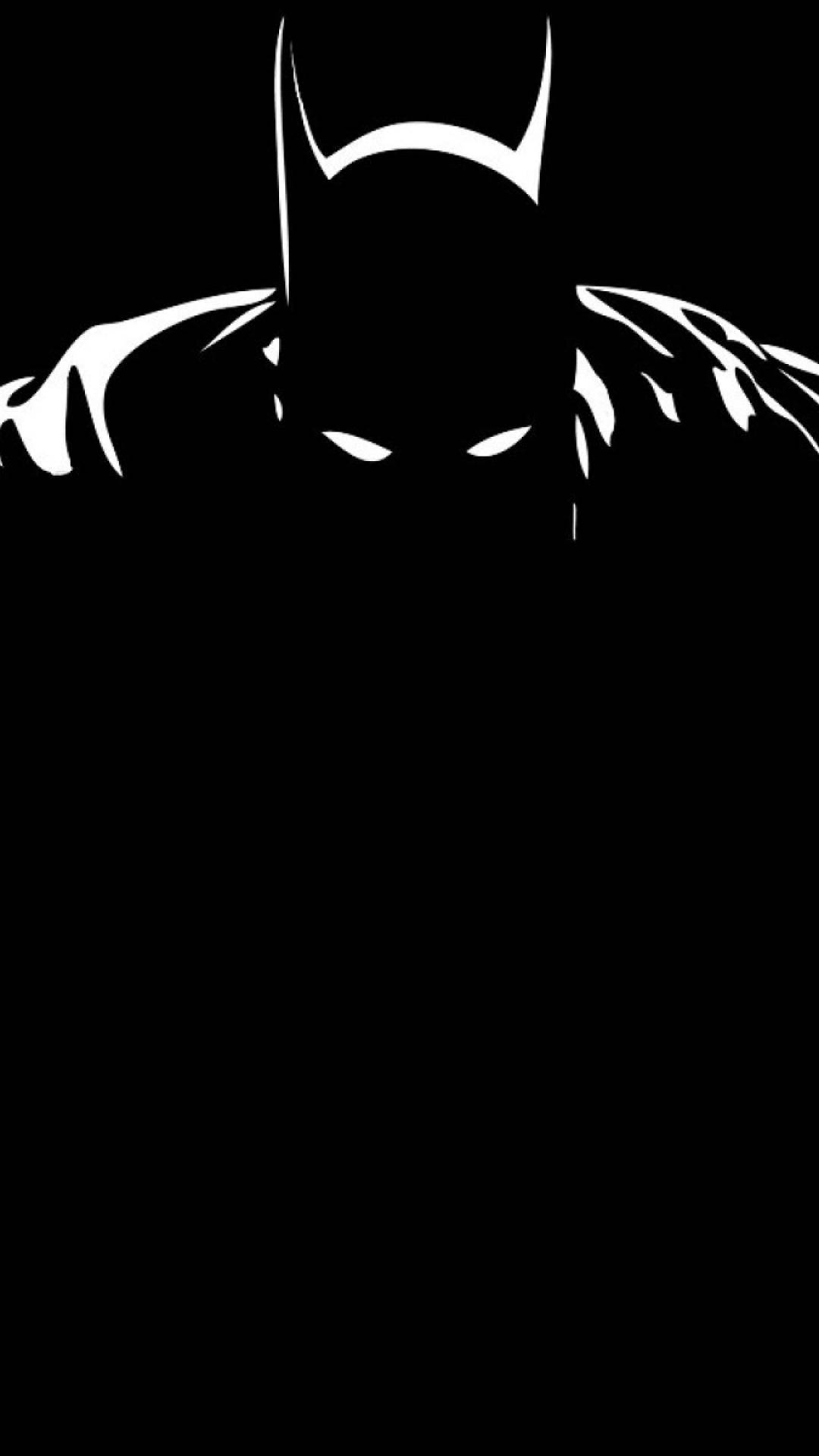 Μινιμαλιστική Τέχνη Batman Ταπετσαρία