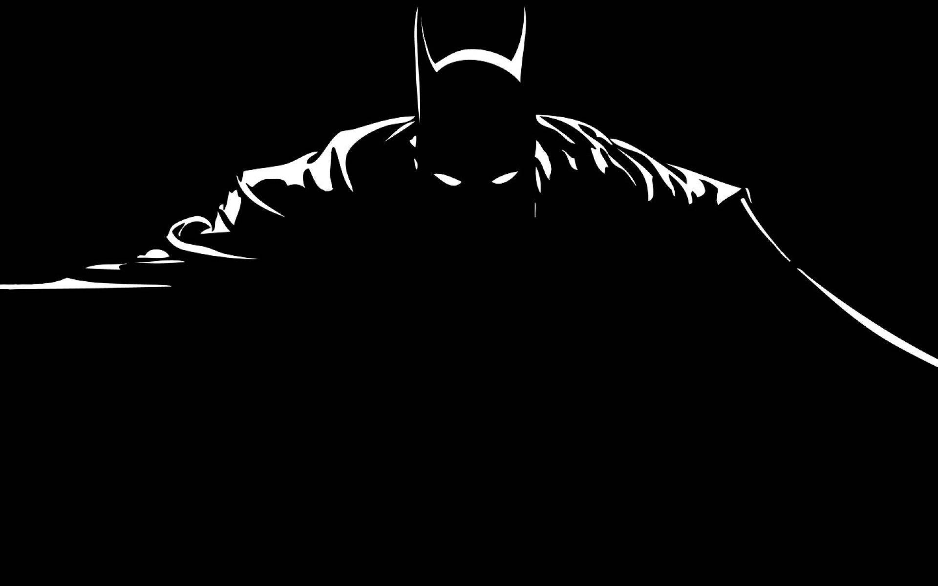 Μινιμαλιστική Τέχνη με Κάπα του Batman Ταπετσαρία