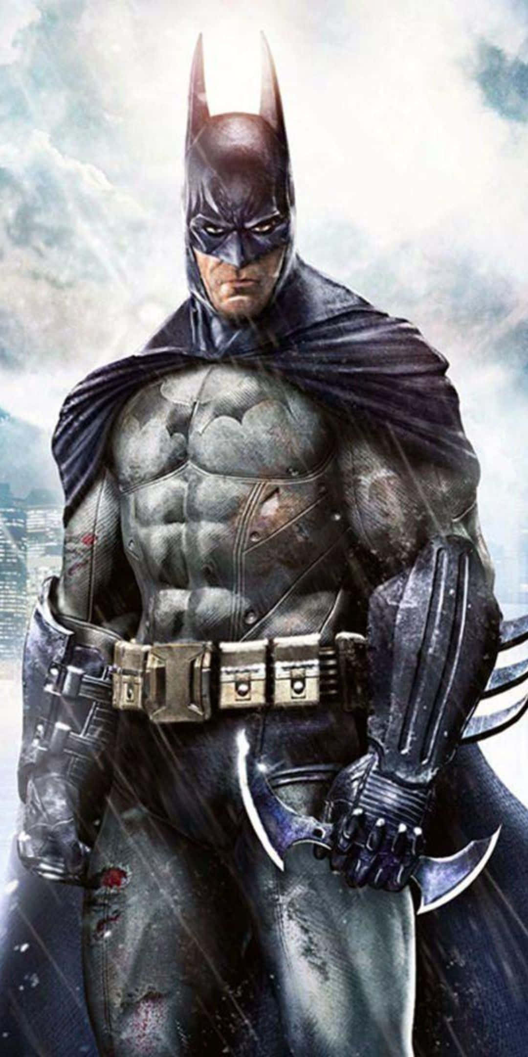 Κινούμενο Κλιπ Αρτ Υπερήρωα Batman Arkham City Φόντο Ταπετσαρία
