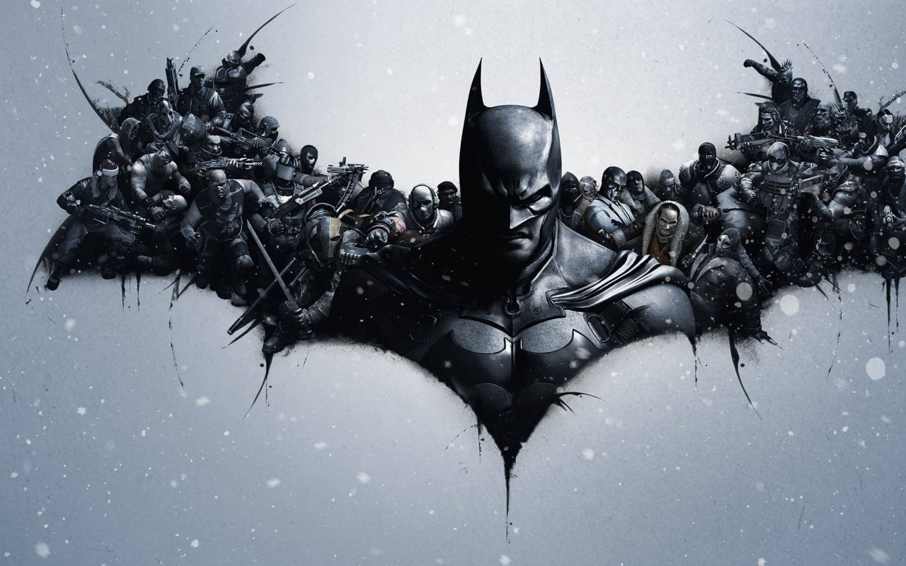 Λογότυπο Batman σε Χαοτική Τέχνη Ταπετσαρία