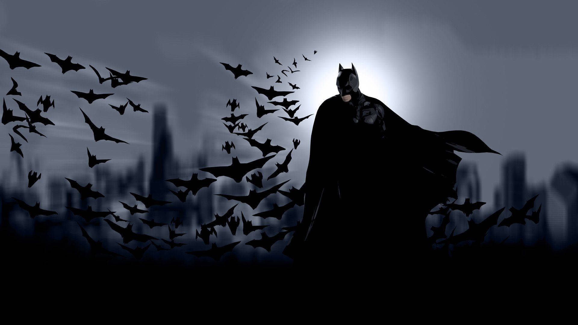 Batman - Ο Σκοτεινός Ιππότης χτυπά την πόλη Gotham Ταπετσαρία
