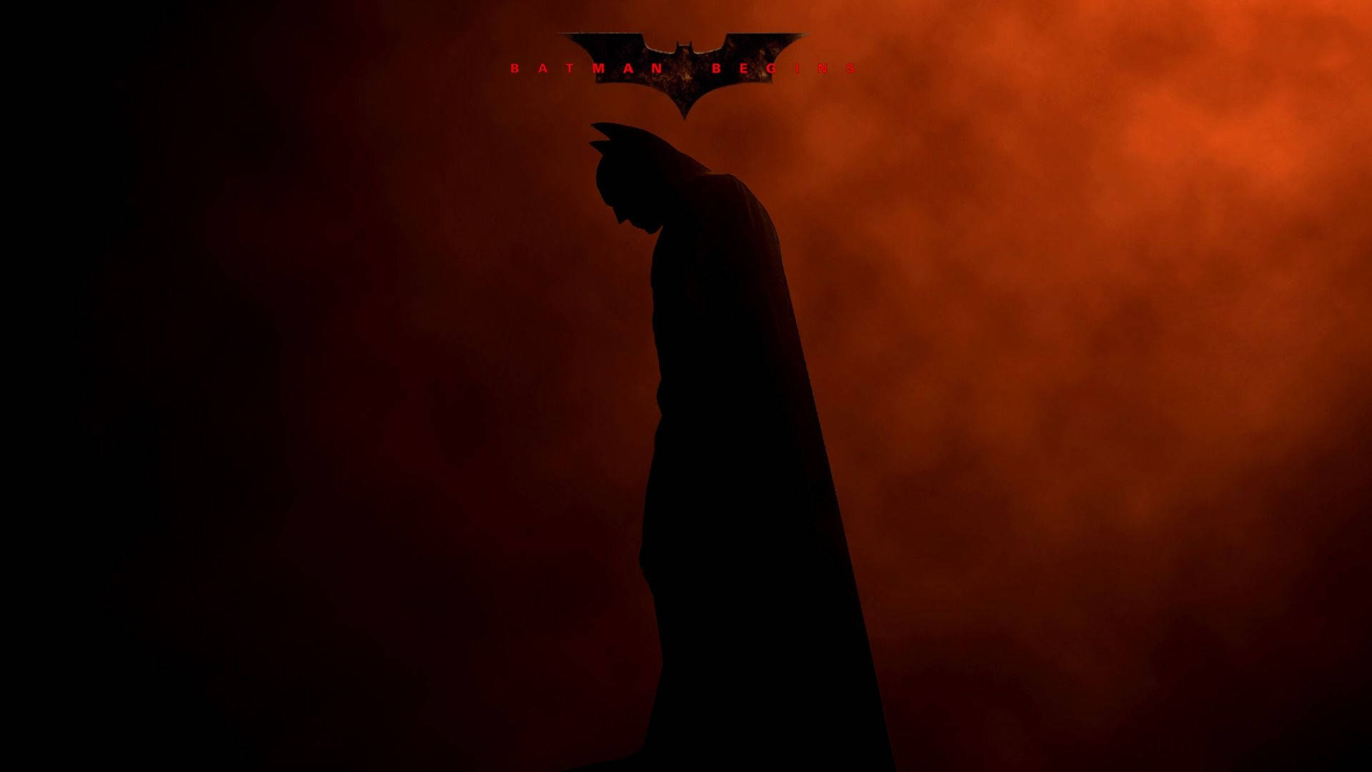 Σιλουέτα Batman Κινηματογραφική Ταπετσαρία