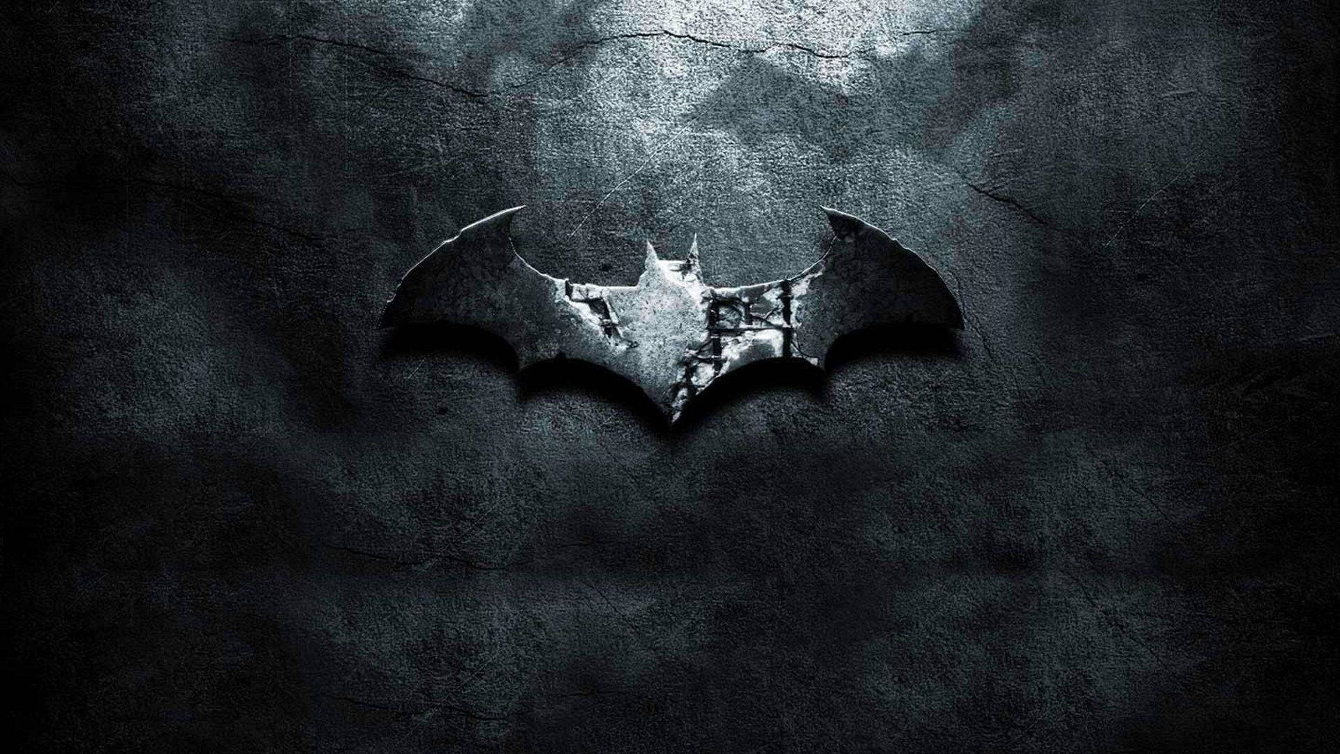 Σύμβολο Batman σε Σκληρή Πέτρα Ταπετσαρία