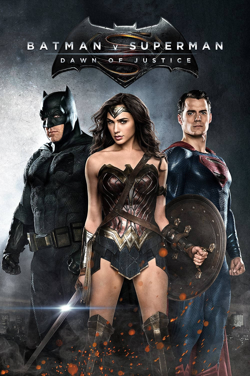 Batman V Superman: Η Αυγή της Δικαιοσύνης Αφίσα με τη Wonder Woman Ταπετσαρία