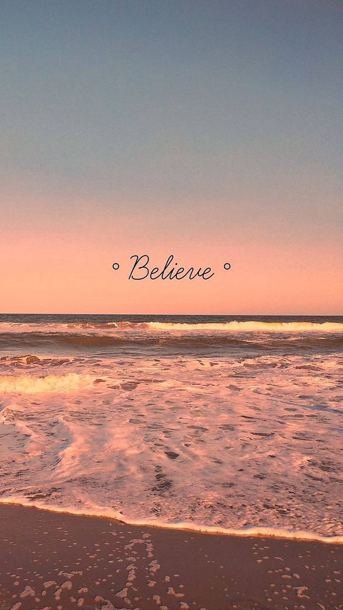 Believe iPhone Αισθητική Ταπετσαρία