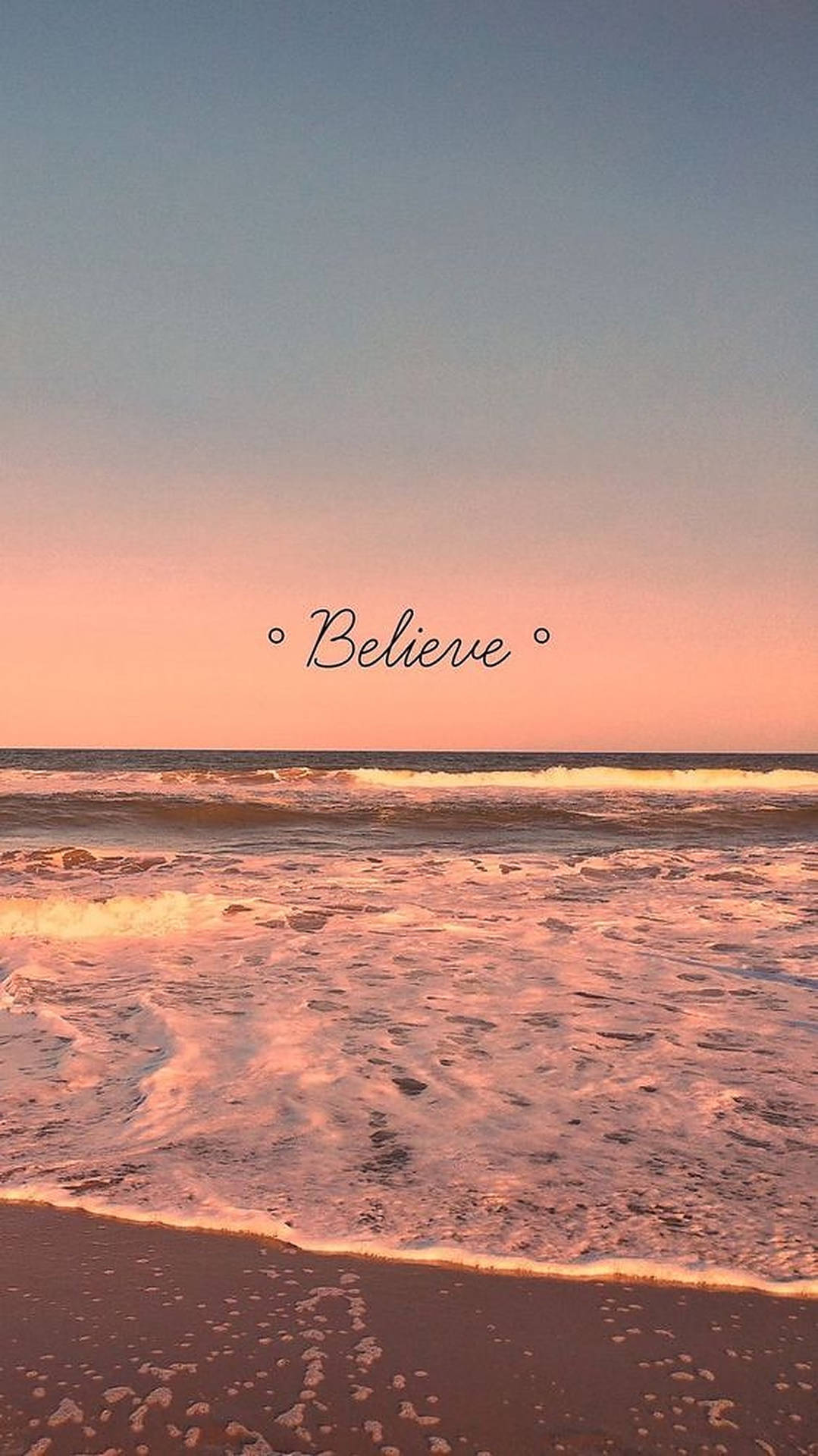 Believe iPhone Αισθητική Ταπετσαρία