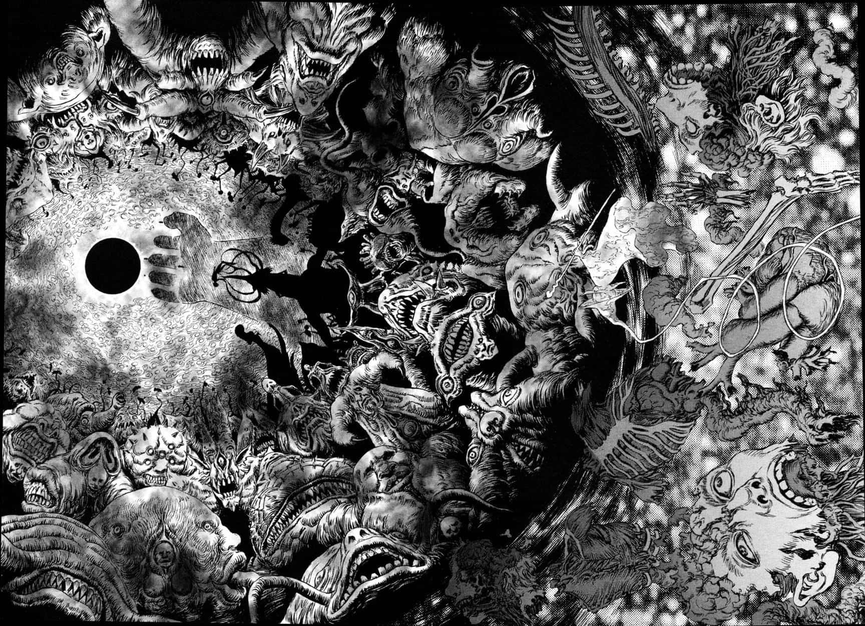 Berserk Manga Σωρός Τεράτων Ταπετσαρία