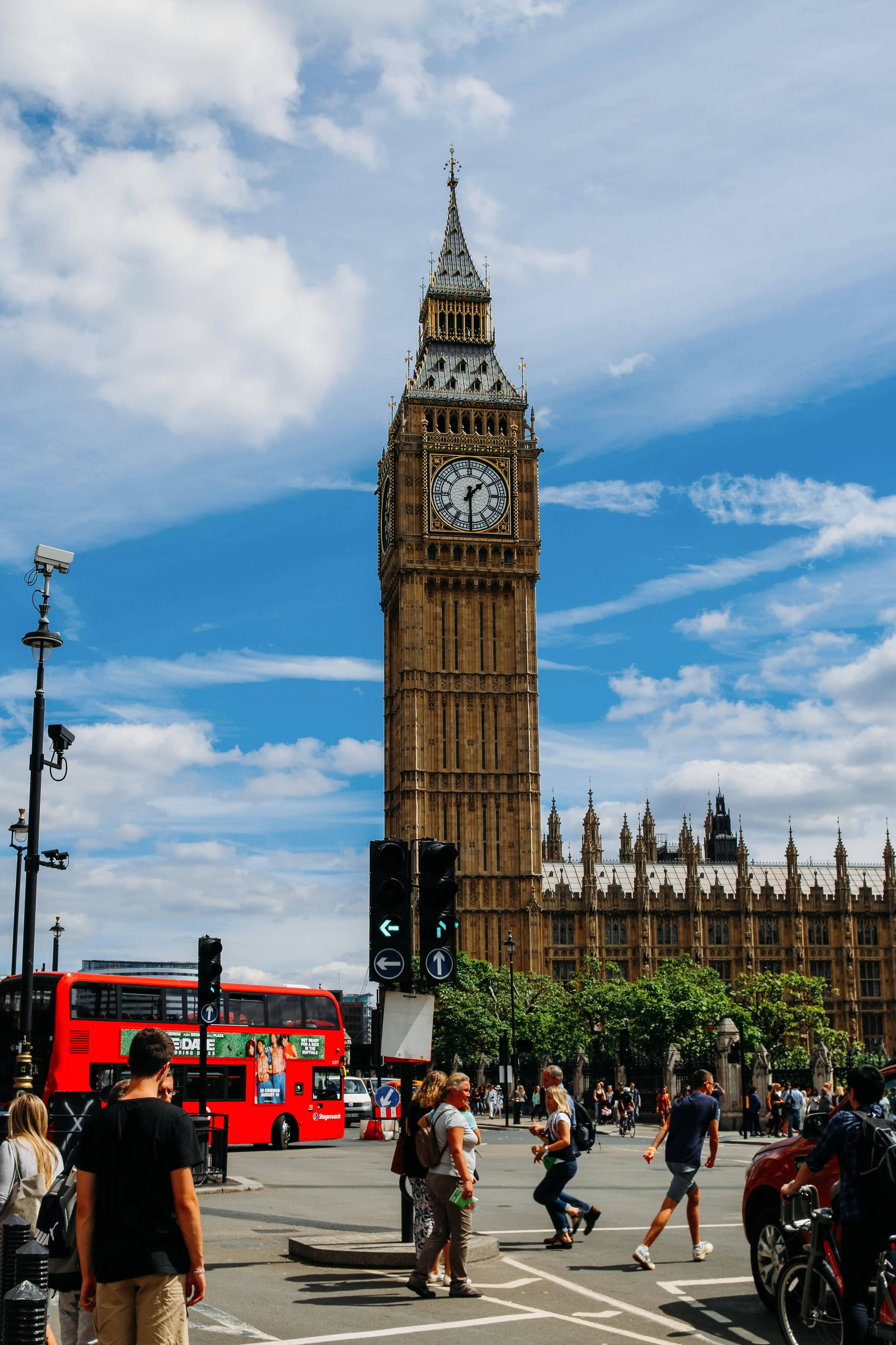 Big Ben και Πεζοί Ταπετσαρία