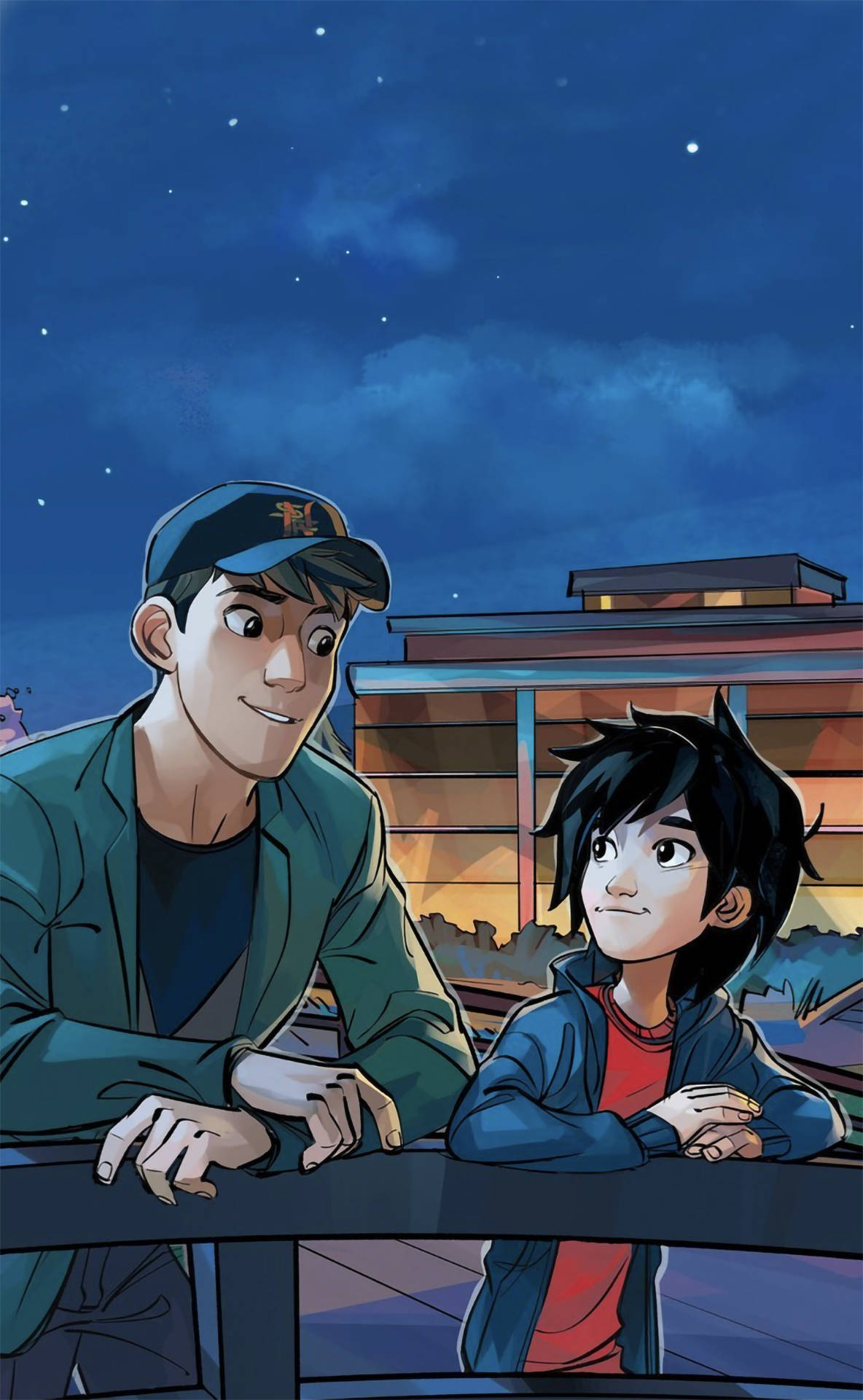 Big Hero 6 Αδελφική Κουβέντα Ταπετσαρία