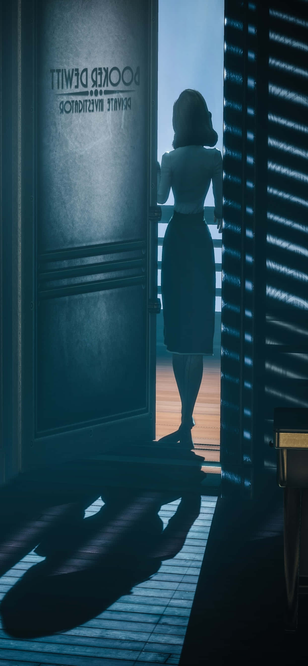 Εκπληκτικό Ταπετσαρία Εμπνευσμένο από Bioshock Infinite για iPhone XS Max Ταπετσαρία