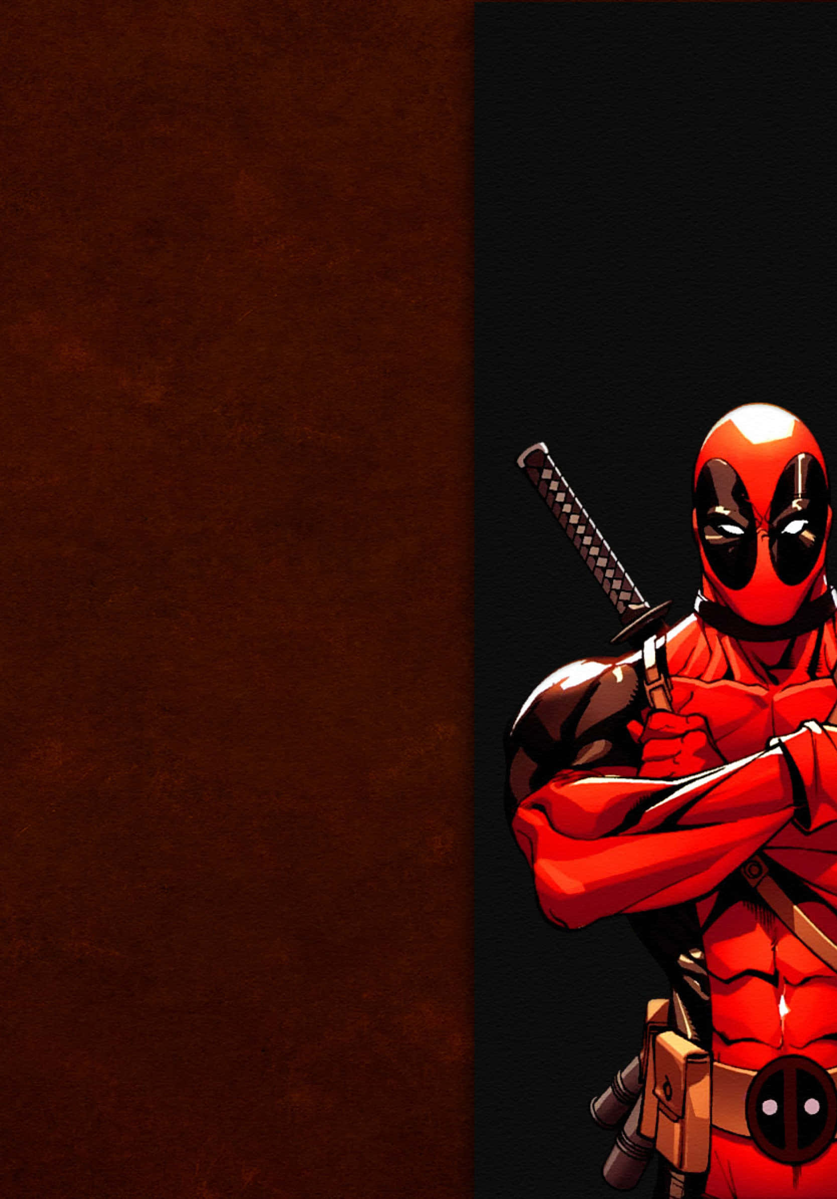 Ο πιο καταζητούμενος μισθοφόρος στην πόλη - Black Deadpool. Ταπετσαρία