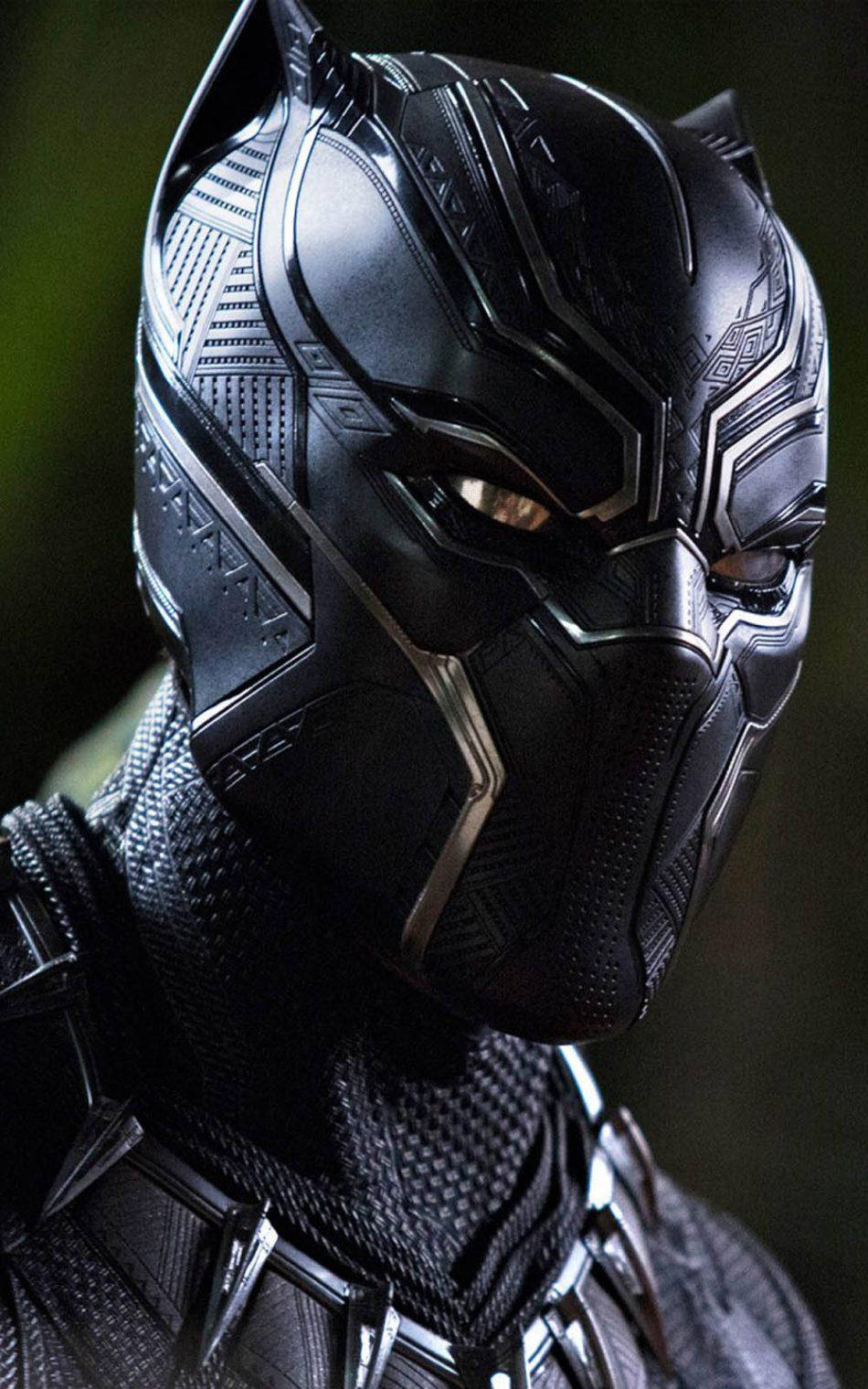 Φλογερά Μάτια - Δεινότητα του Black Panther Android Ταπετσαρία