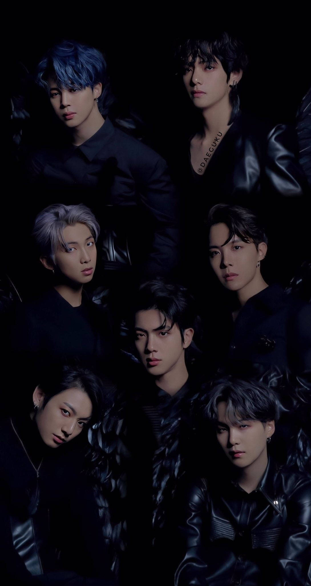 Black Swan BTS Μαύρη Αισθητική Ταπετσαρία