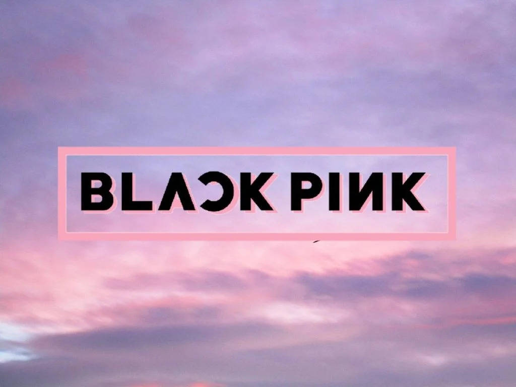 Blackpink Λογότυπο Παστέλ Ουρανός Ταπετσαρία