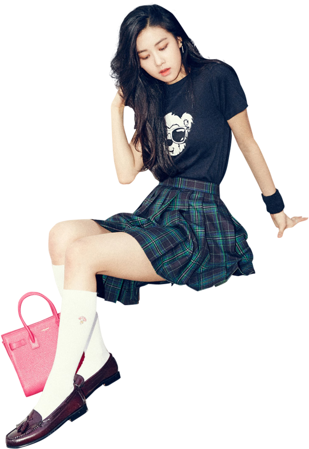 Blackpink Μέλος Πόζα Μόδας Ταπετσαρία