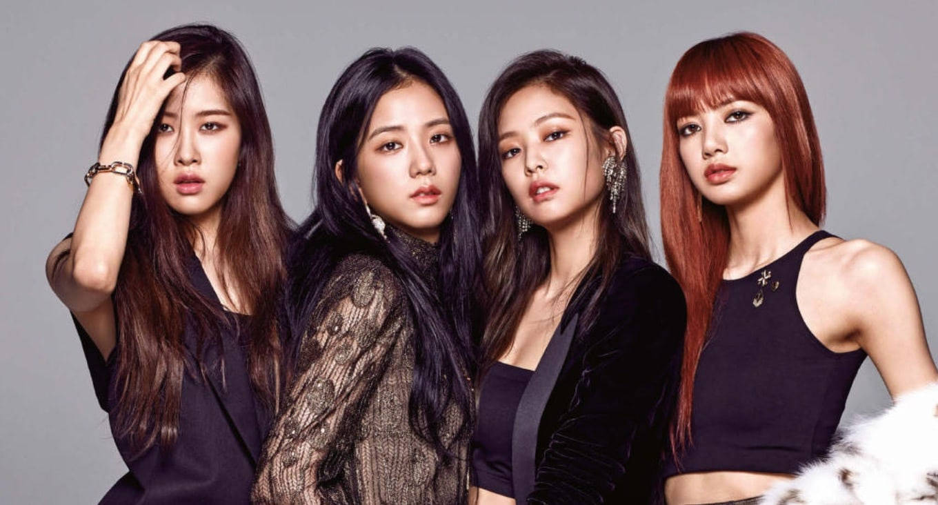 Τα τέσσερα δυναμικά μέλη των BlackPink Ταπετσαρία