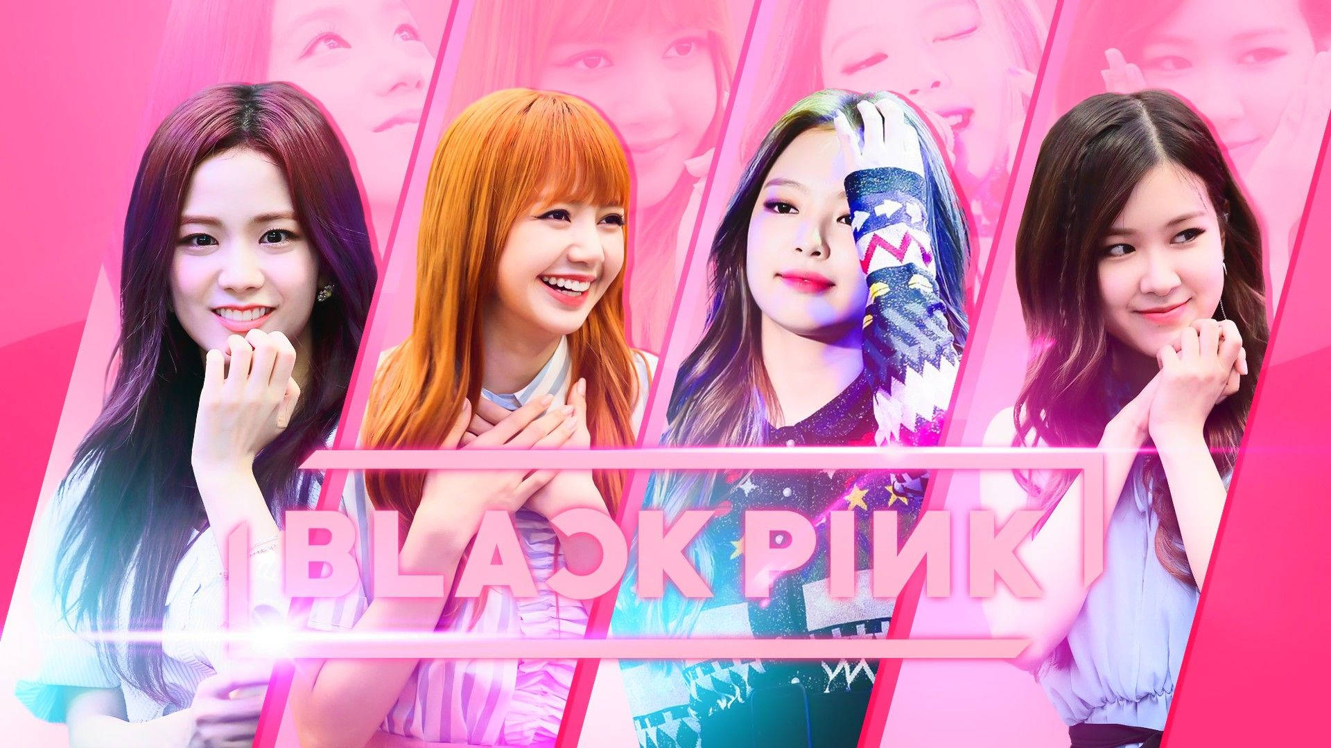 Blackpink Κορεάτικο Κοριτσίστικο Γκρουπ Ταπετσαρία