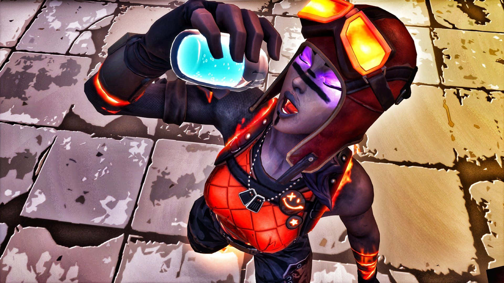 Εμφάνιση Blaze Fortnite με Χυμό Slurp Ταπετσαρία