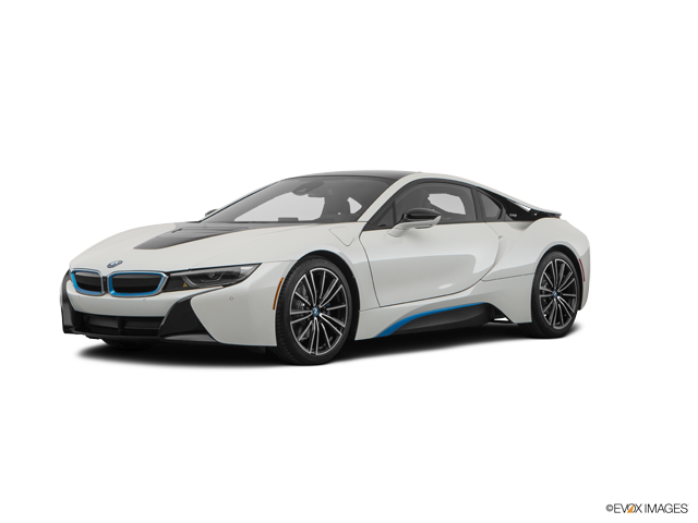 BMW i8 Λευκή Πλαϊνή Όψη Ταπετσαρία