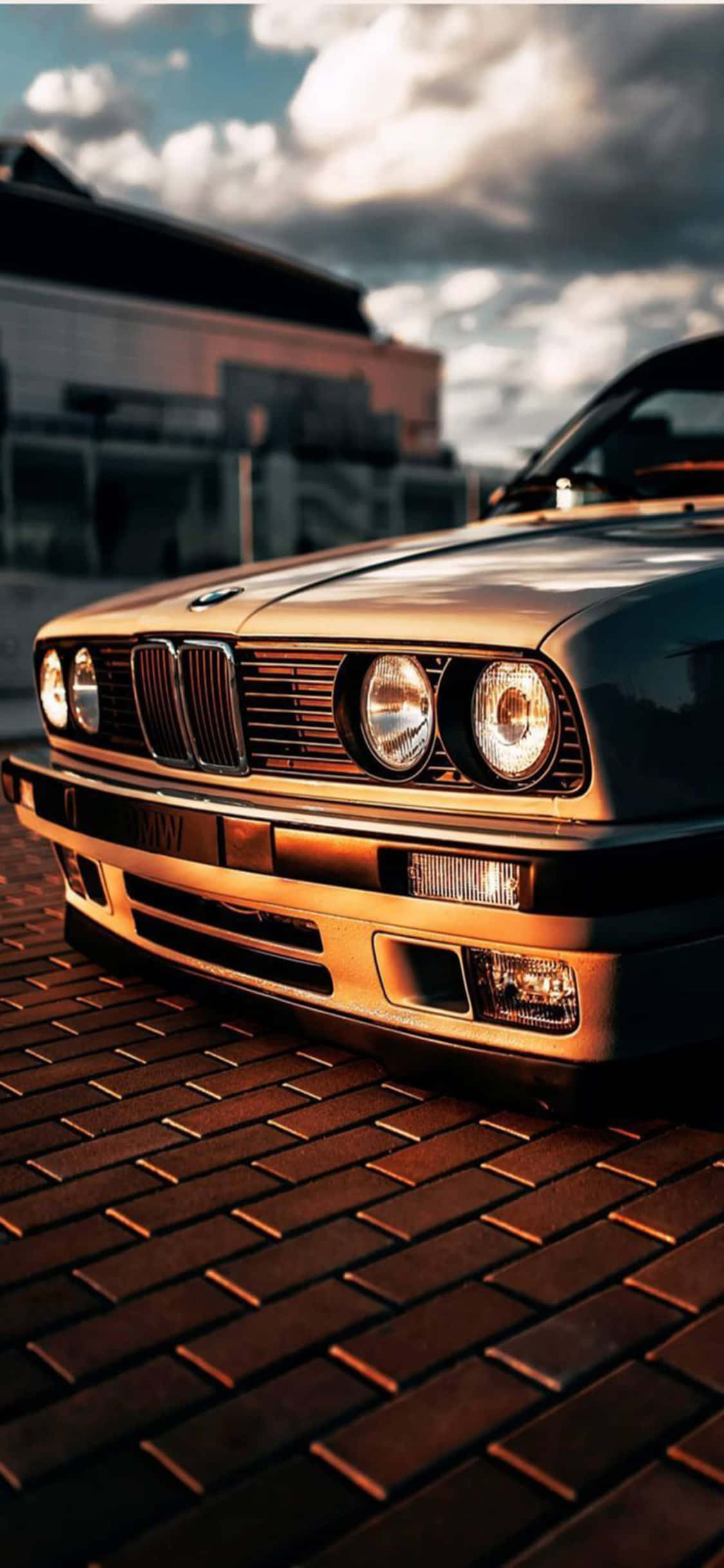 Ταξιδεύοντας στο μέλλον με μια BMW και ένα iPhone X Ταπετσαρία