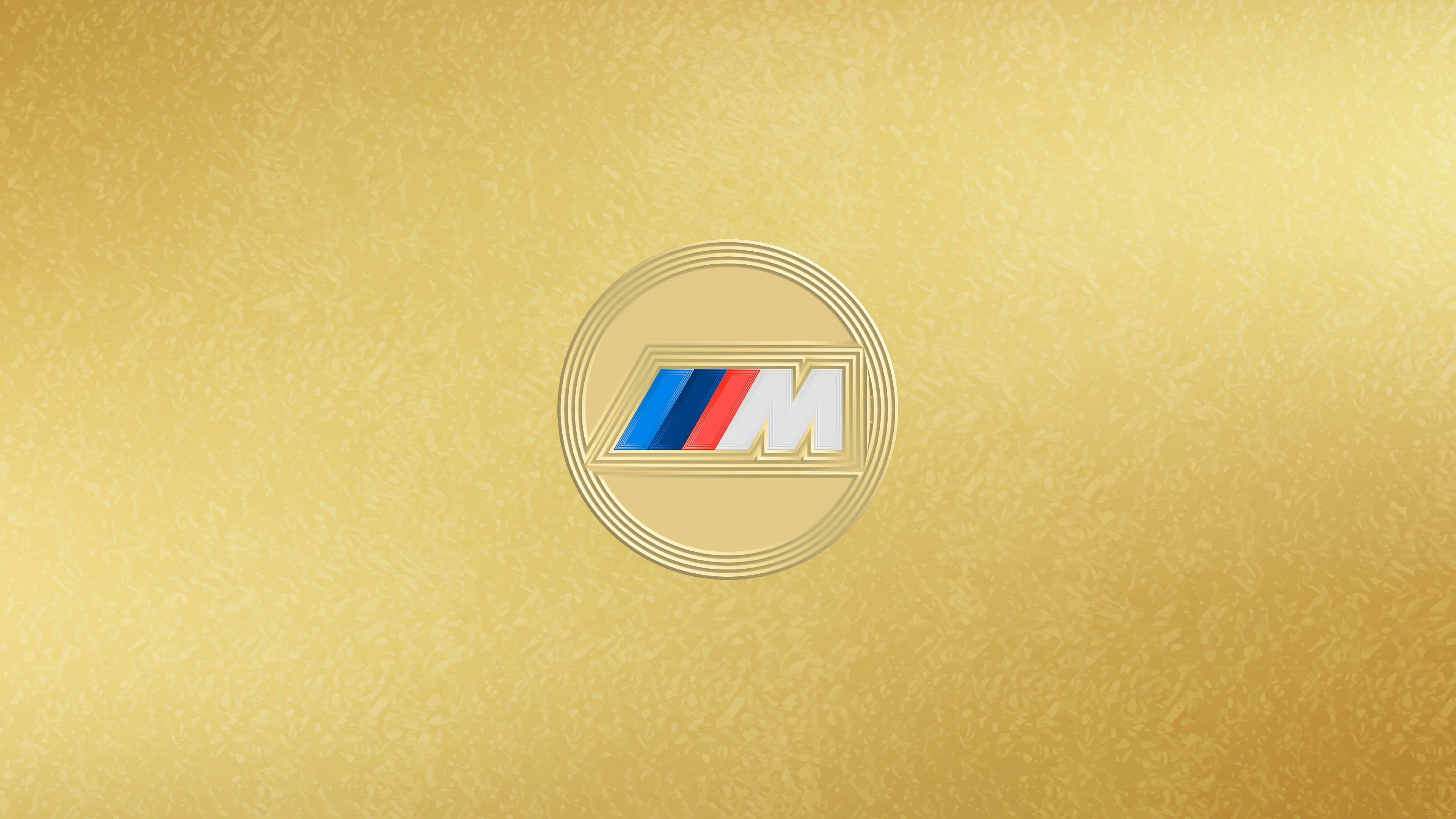 BMW M Λογότυπο Χρυσό Ταπετσαρία