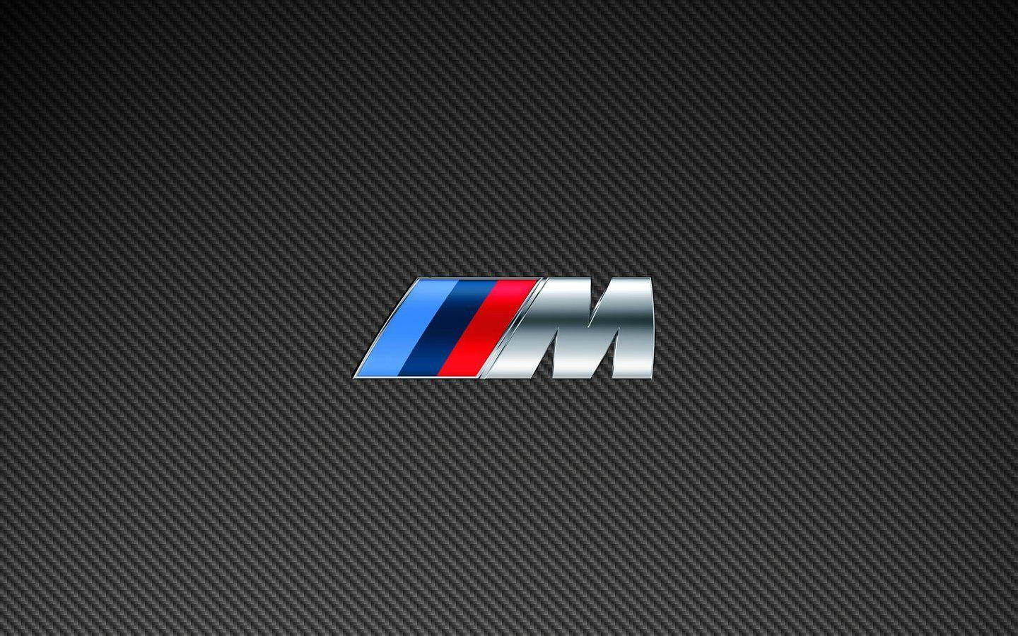 Γκρι Μοτίβο Λογότυπο BMW M Ταπετσαρία