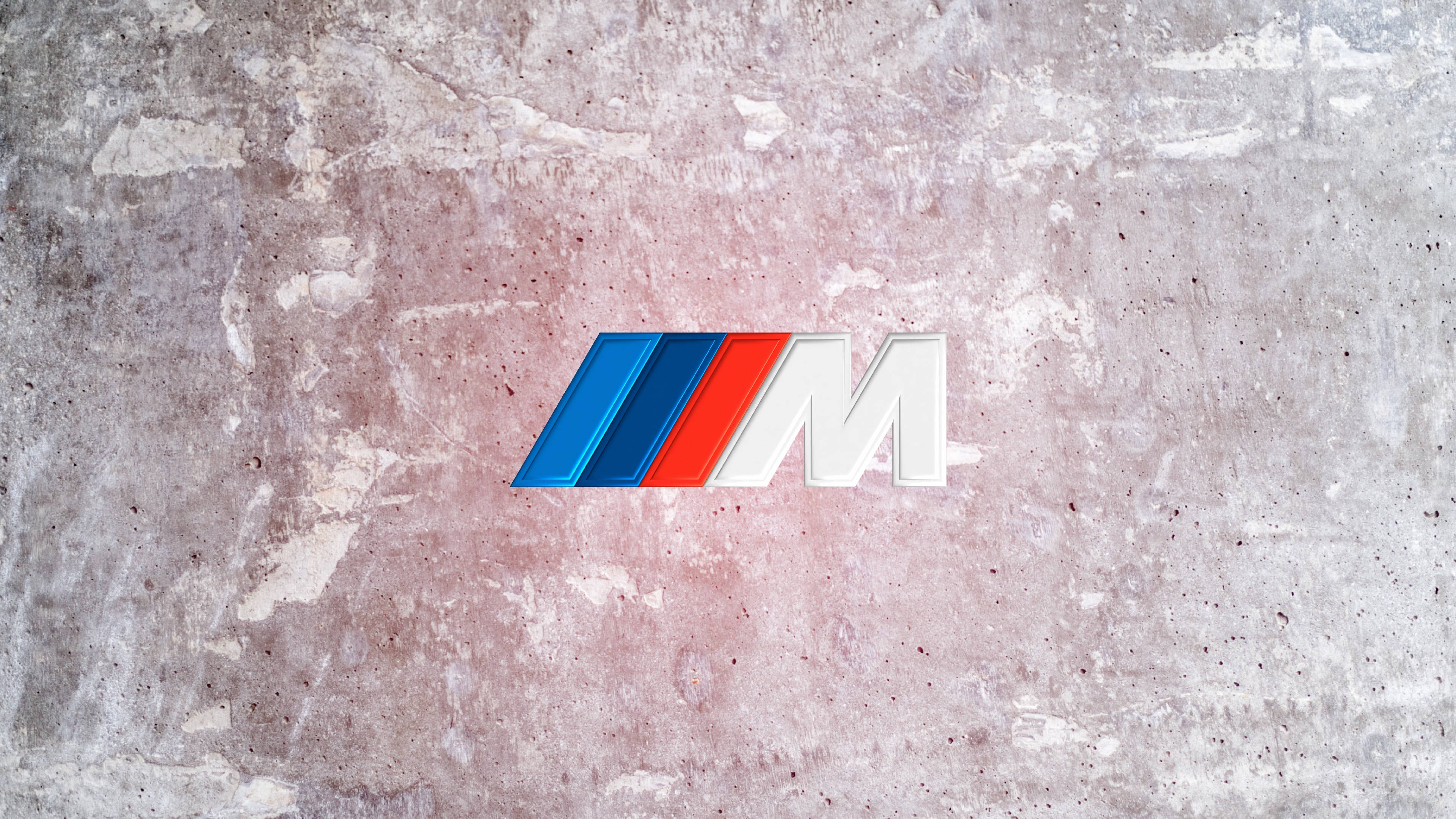 BMW M Λογότυπο σε Υφή Σκυροδέματος Ταπετσαρία