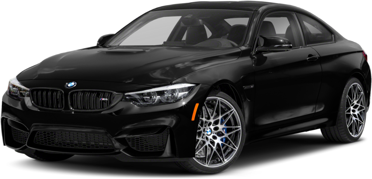Μαύρη BMW M4 Coupe Πλάγια Όψη Ταπετσαρία