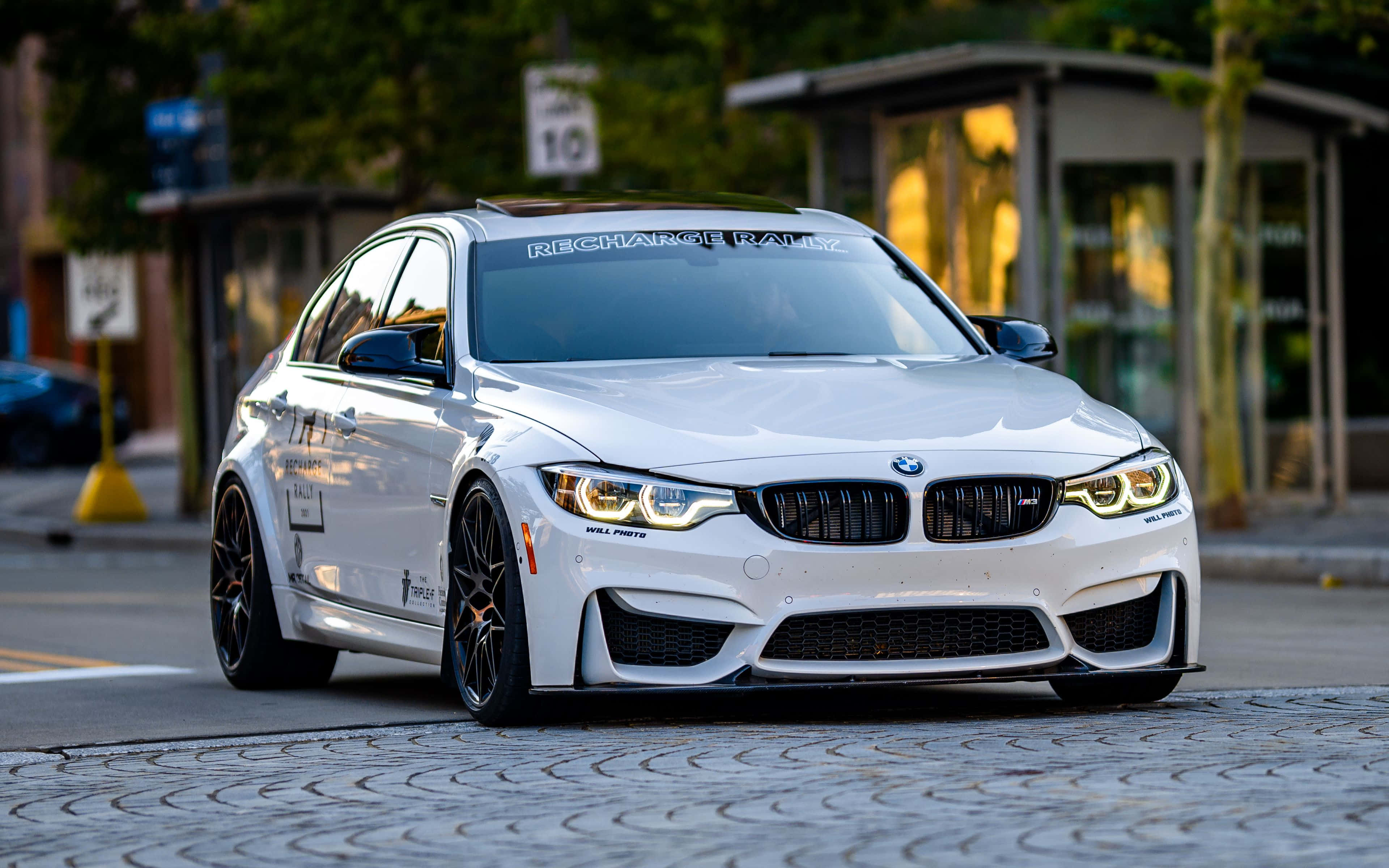 BMW Φόντο Δρόμου Σε Δρόμο Ταπετσαρία