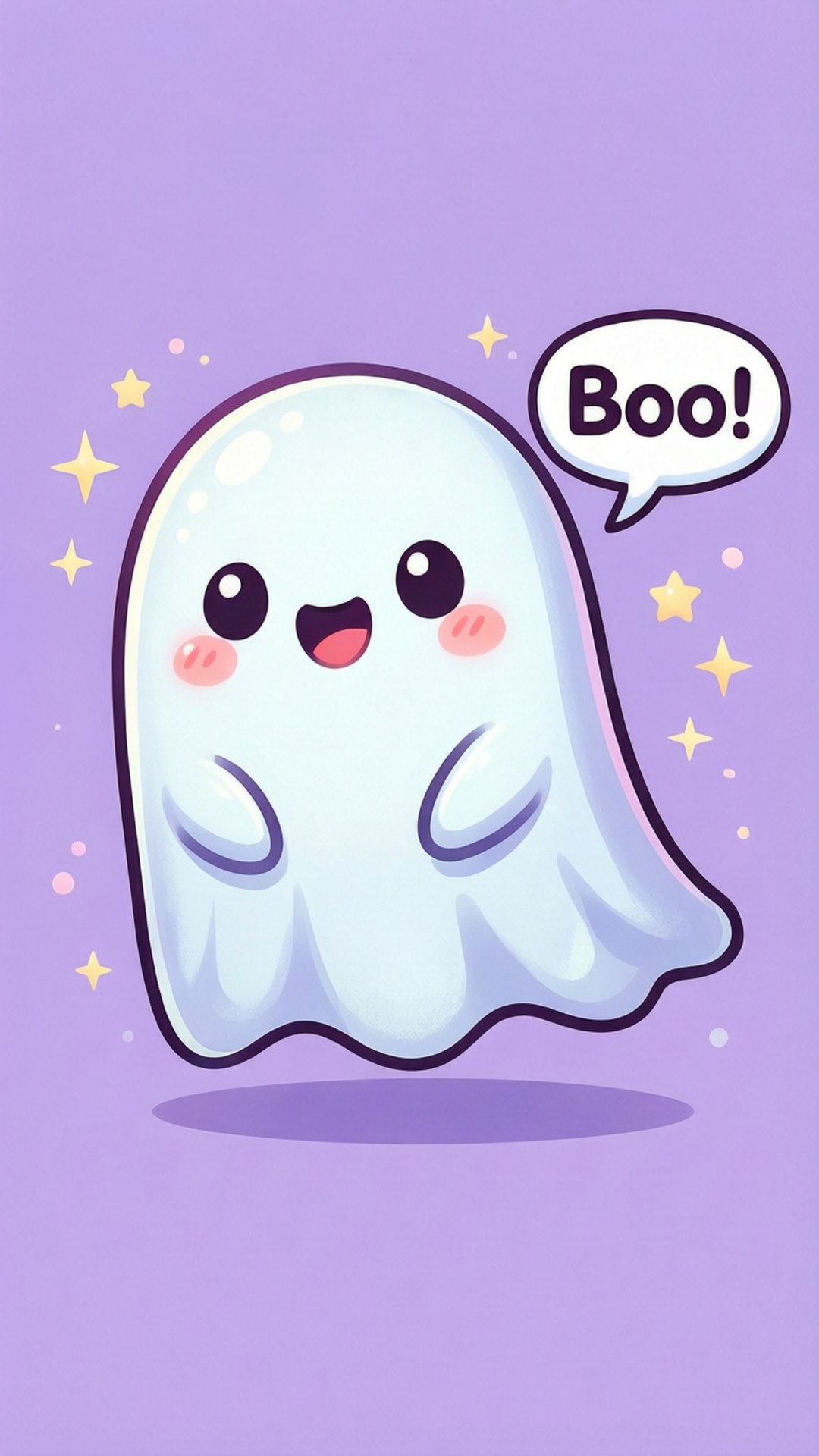 Αξιολάτρευτο Φαντασματάκι Boo Ταπετσαρία
