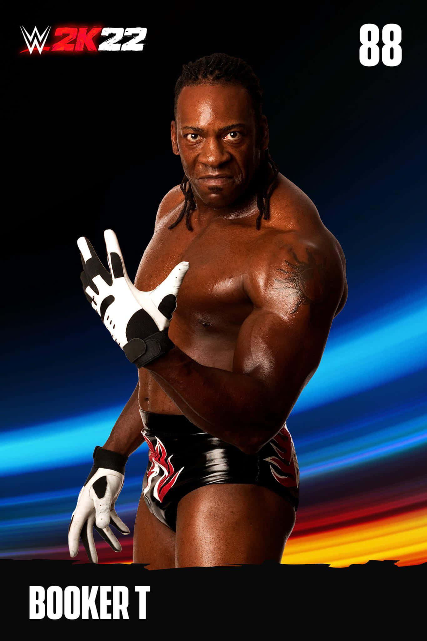 Booker T Στο WWE 2022 Αφίσα Ταπετσαρία