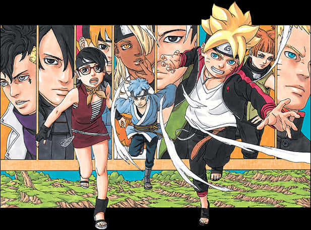 Boruto και οι Νίντζα της Νέας Γενιάς Ταπετσαρία
