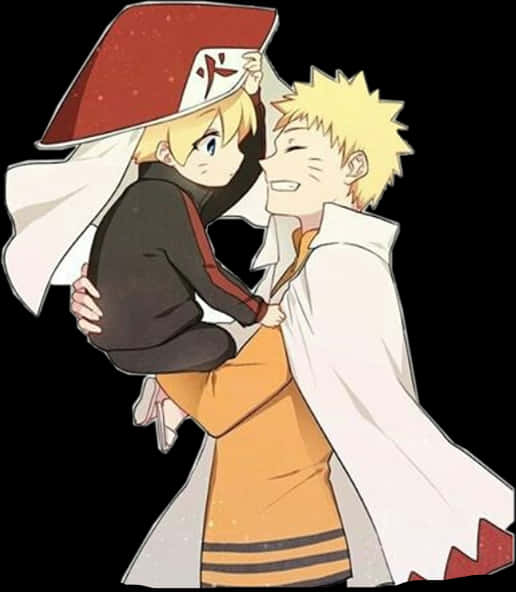 Δεσμός Πατέρα και Γιου Boruto και Naruto Ταπετσαρία