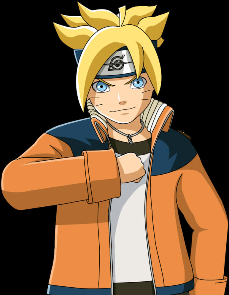 Boruto Uzumaki Σίγουρη Στάση Ταπετσαρία