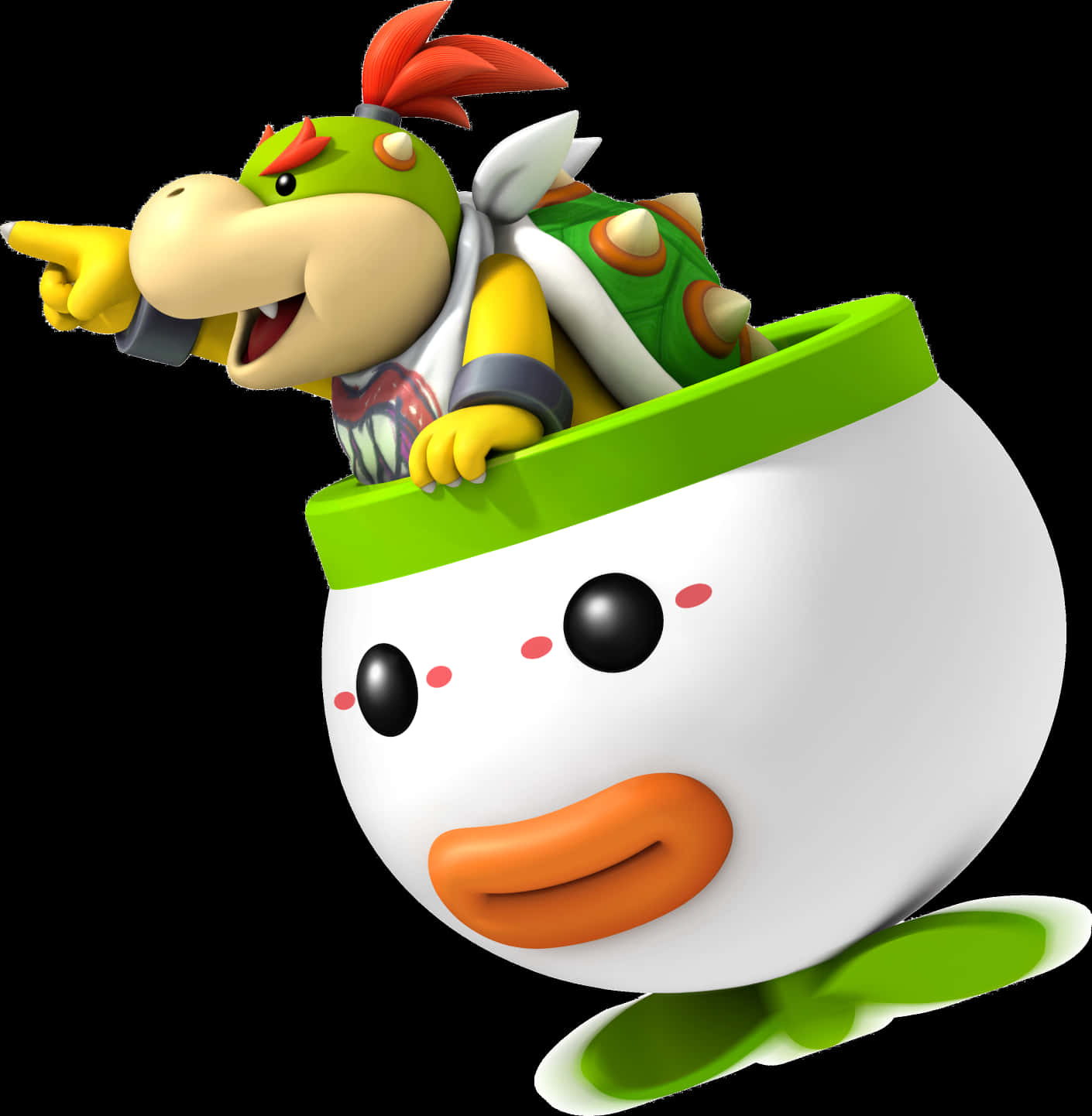 Bowser Jr. στο Koopa Clown Car Ταπετσαρία