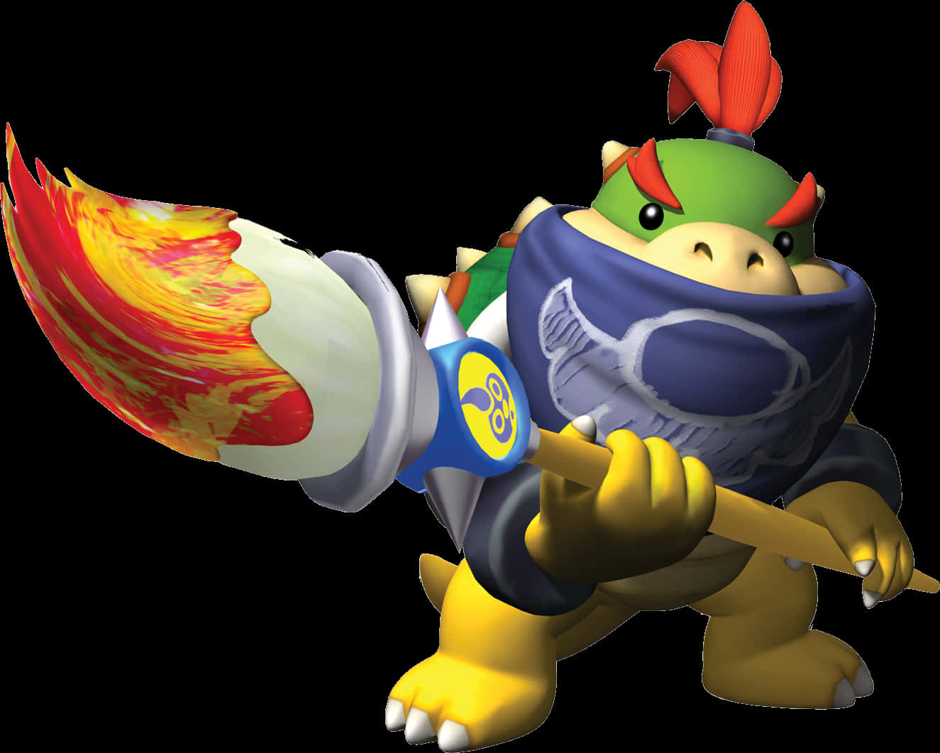 Bowser Jr. Φλόγα Αναπνοής Ταπετσαρία