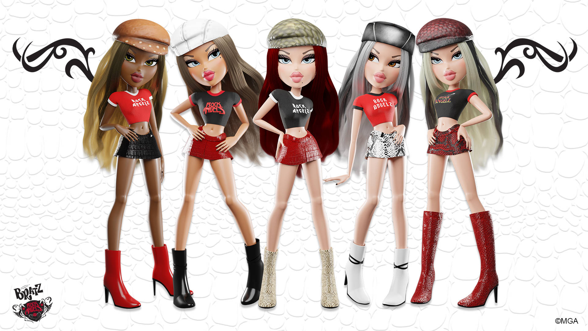 Bratz Αισθητικά Μοντέλα με Καπέλο Ταπετσαρία