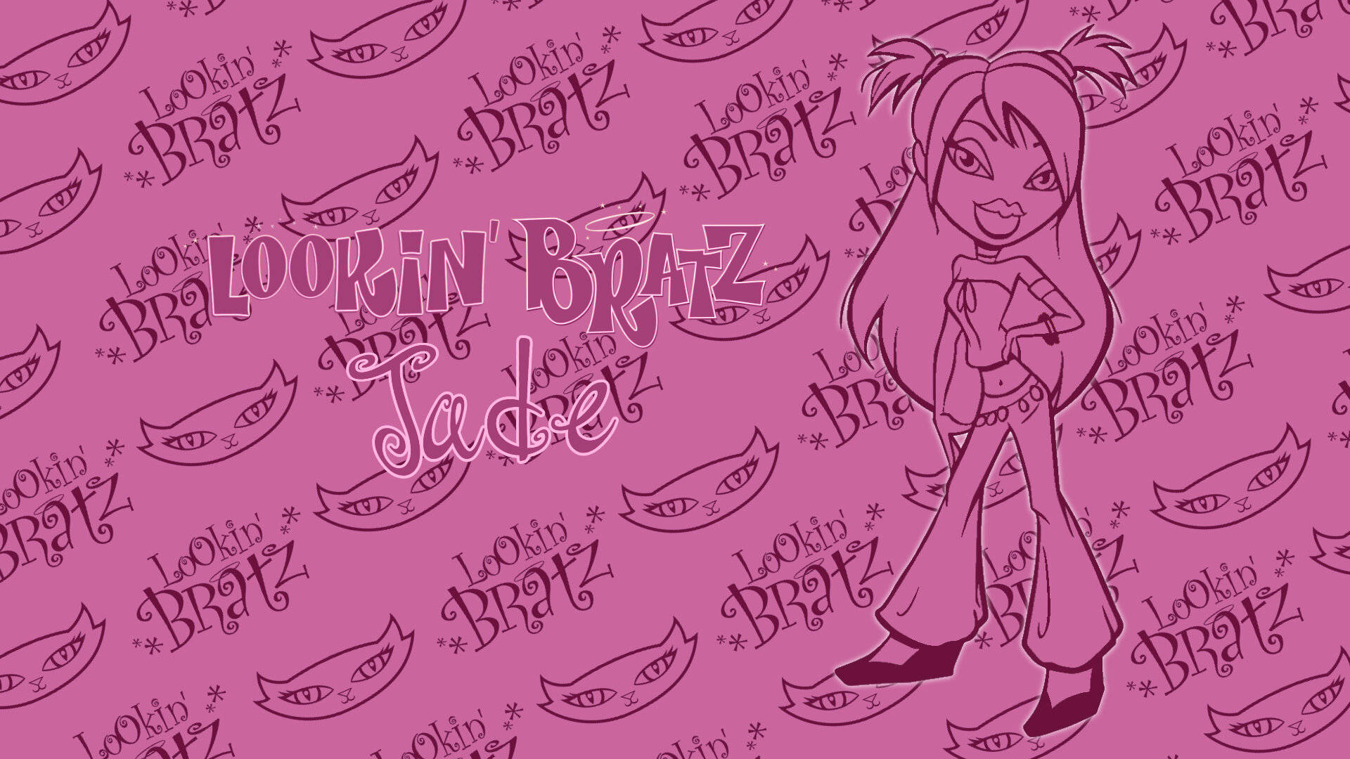 Bratz Αισθητική Jade Ταπετσαρία